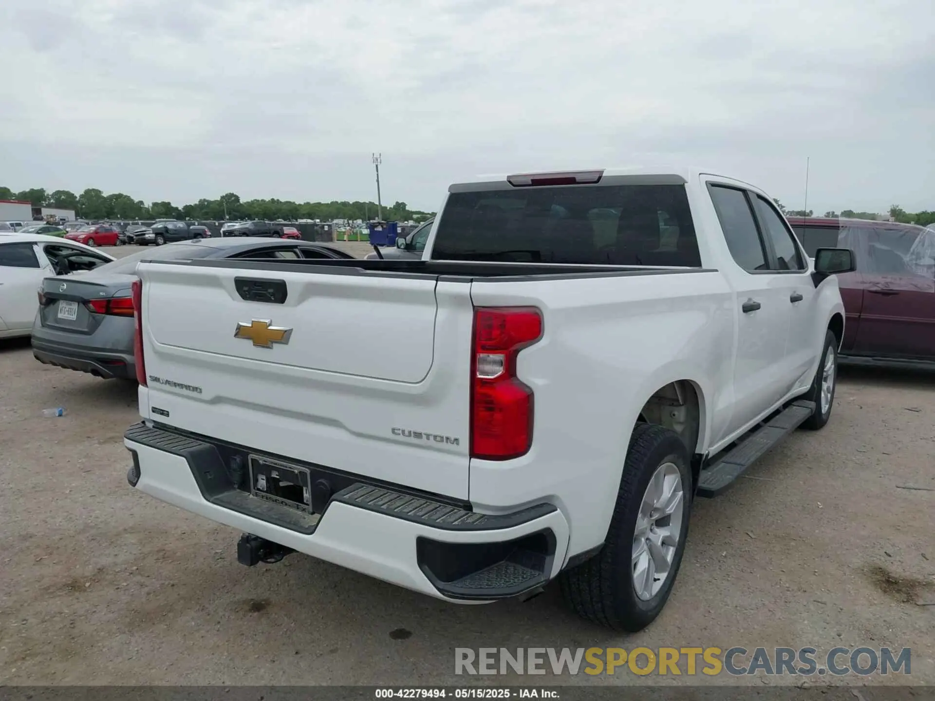 4 Фотография поврежденного автомобиля 3GCPABEKXNG567627 CHEVROLET SILVERADO 1500 2022