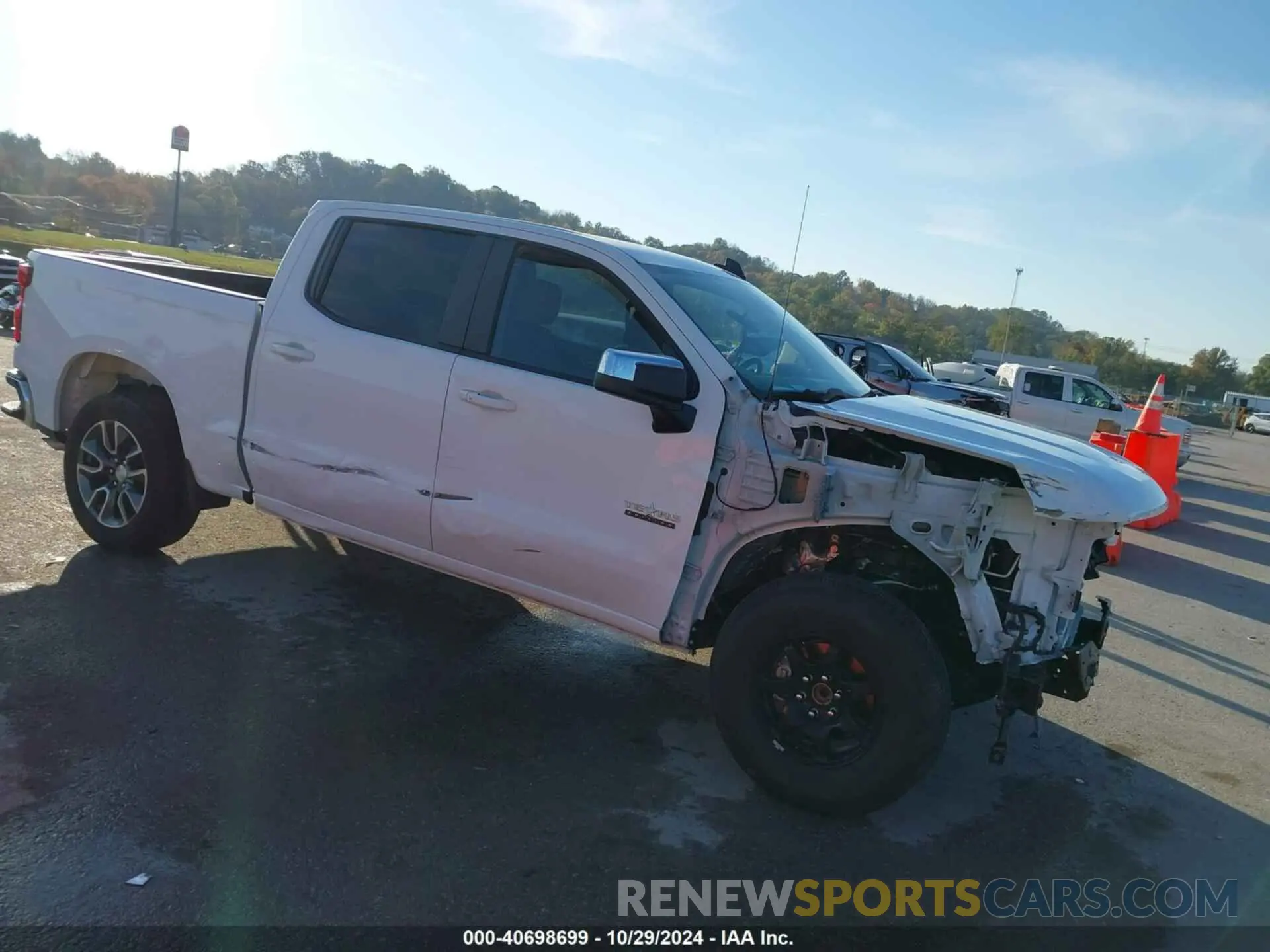 1 Фотография поврежденного автомобиля 3GCPACED9NG566847 CHEVROLET SILVERADO 1500 2022