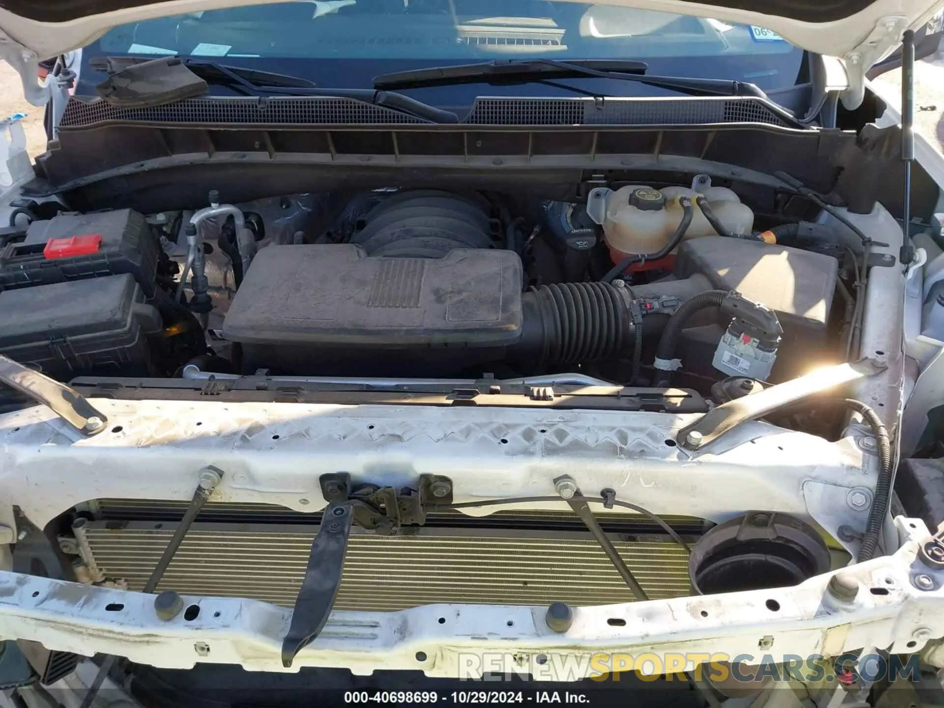 10 Фотография поврежденного автомобиля 3GCPACED9NG566847 CHEVROLET SILVERADO 1500 2022