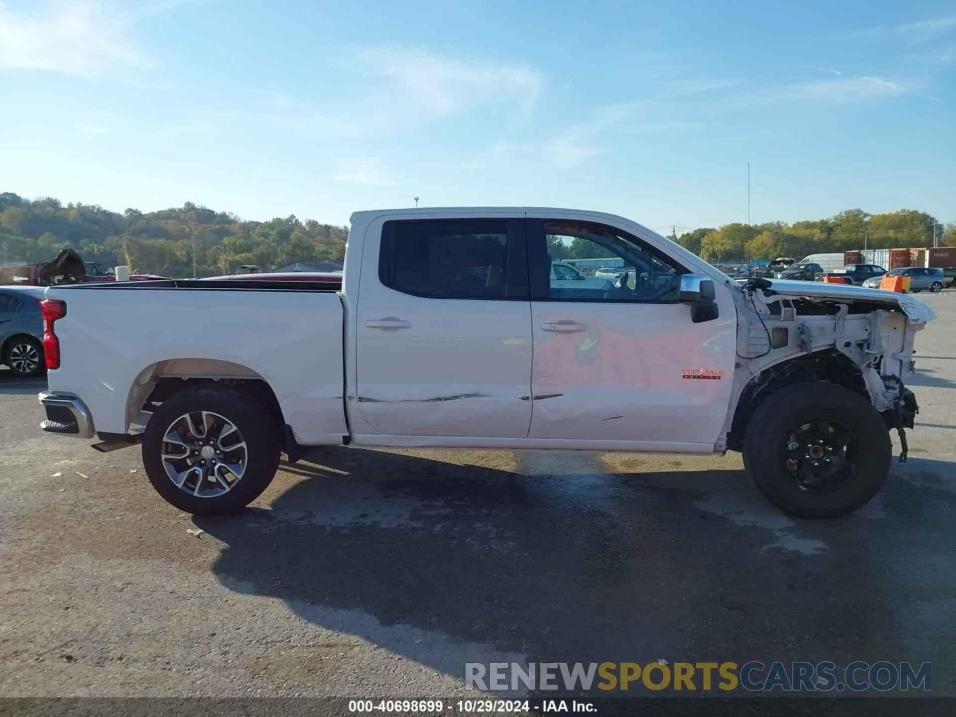 14 Фотография поврежденного автомобиля 3GCPACED9NG566847 CHEVROLET SILVERADO 1500 2022