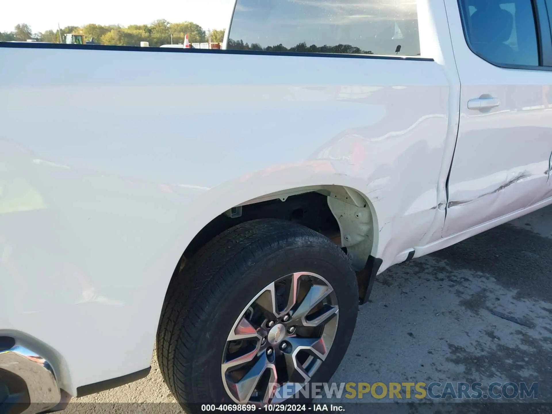 20 Фотография поврежденного автомобиля 3GCPACED9NG566847 CHEVROLET SILVERADO 1500 2022