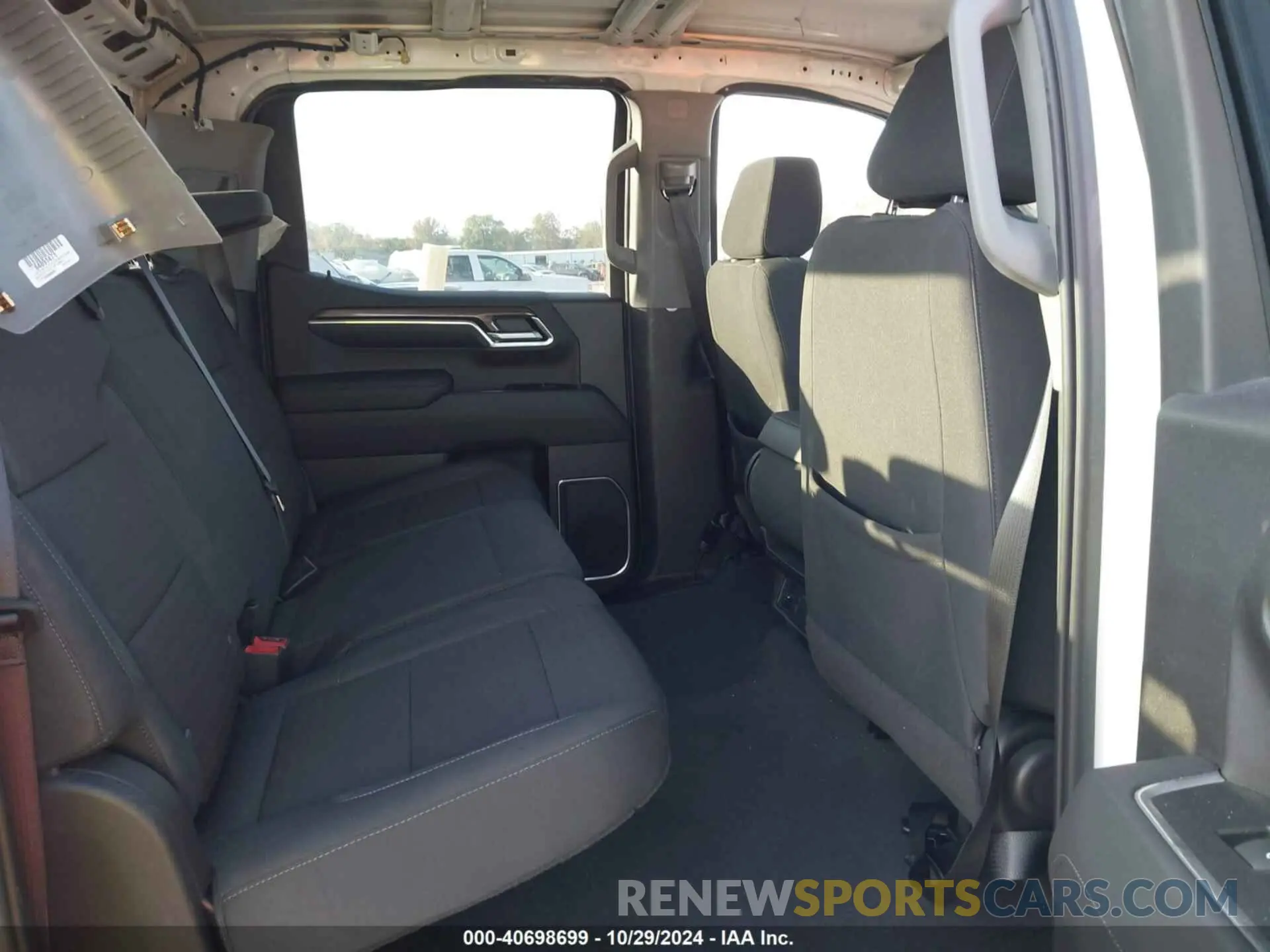 8 Фотография поврежденного автомобиля 3GCPACED9NG566847 CHEVROLET SILVERADO 1500 2022