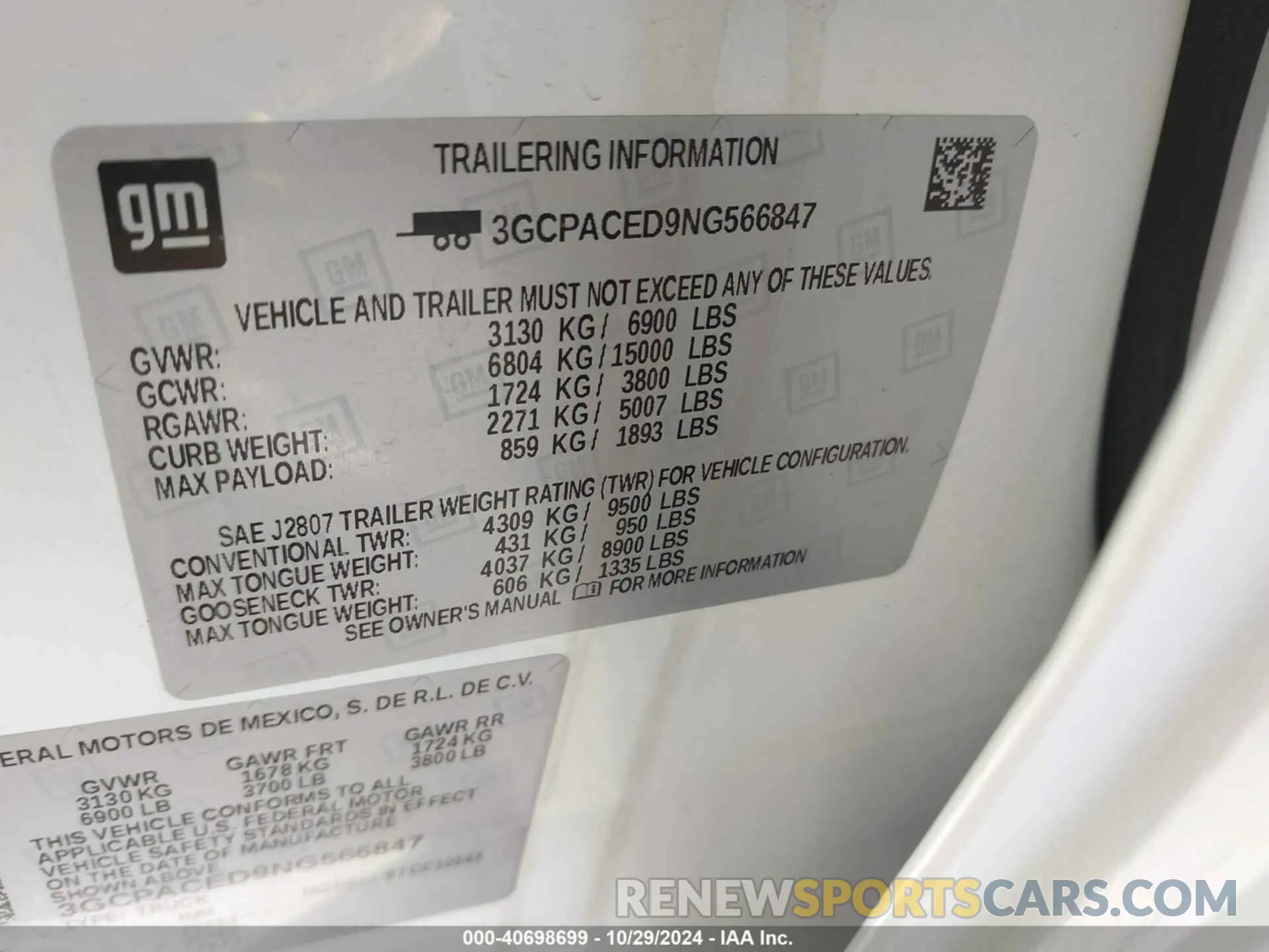 9 Фотография поврежденного автомобиля 3GCPACED9NG566847 CHEVROLET SILVERADO 1500 2022