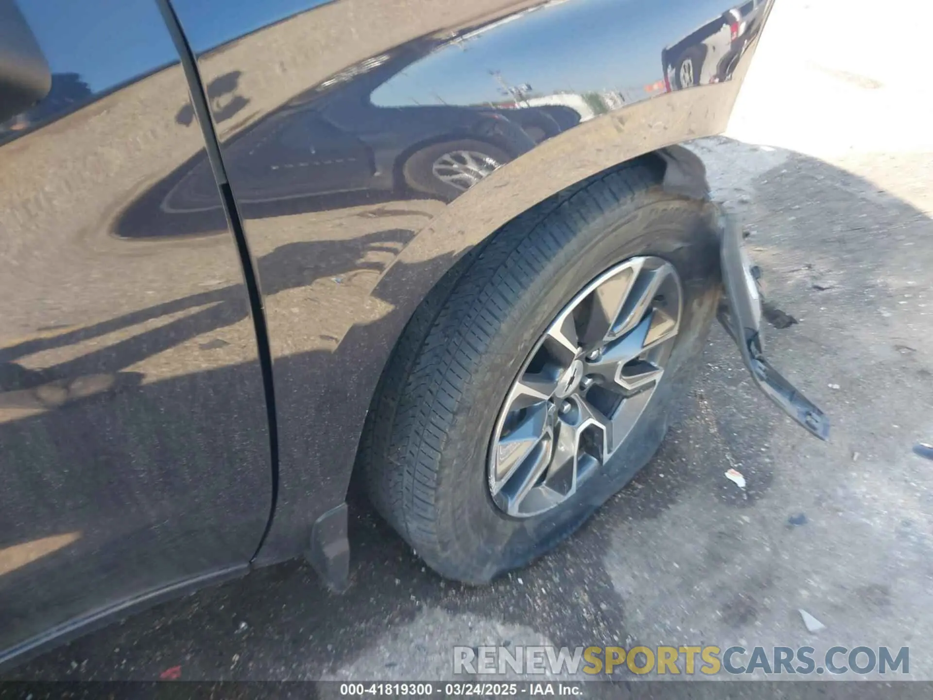 6 Photograph of a damaged car 3GCPADED4NG614504 CHEVROLET SILVERADO 1500 2022
