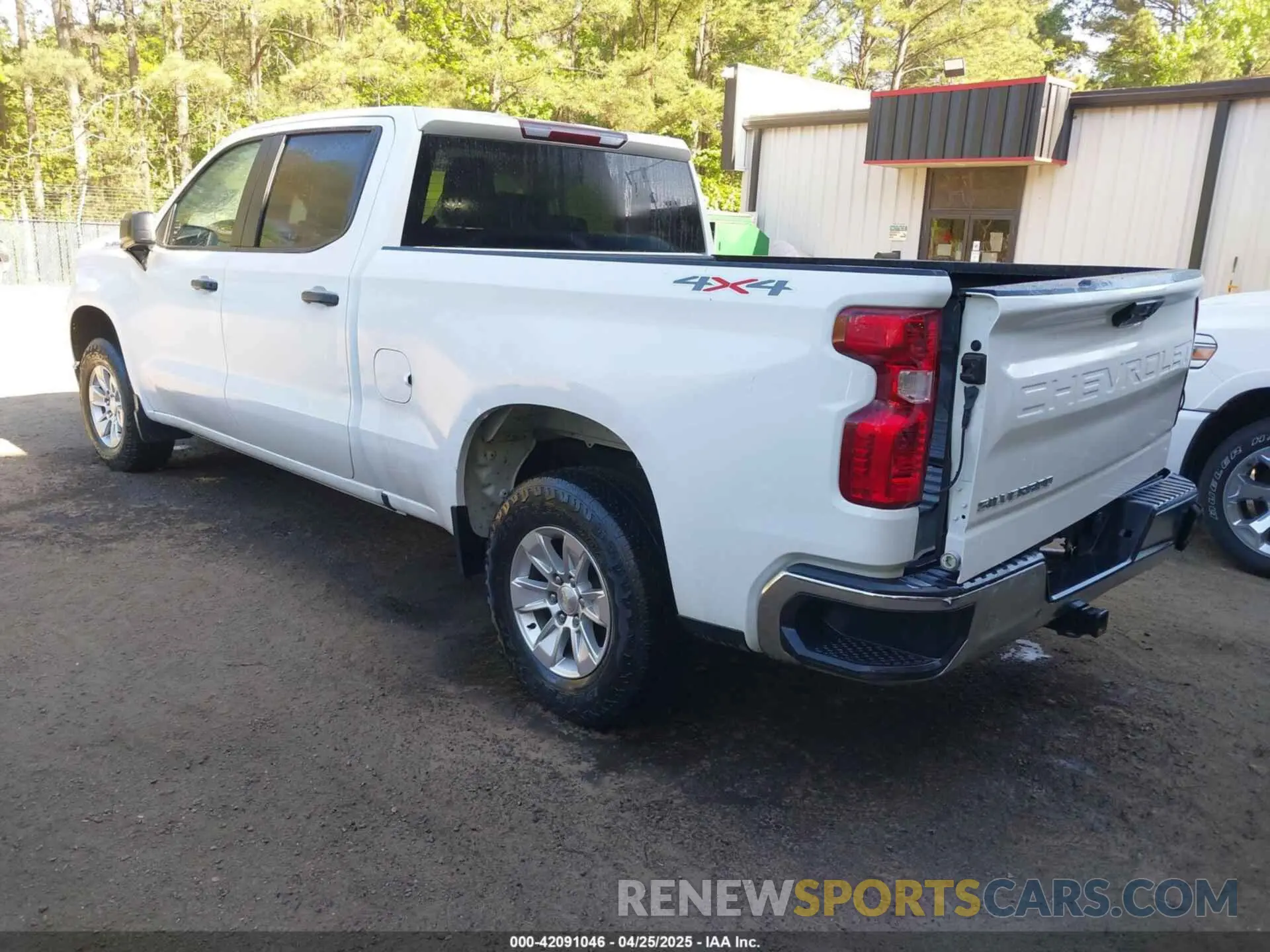 3 Photograph of a damaged car 3GCPDAEK4NG579385 CHEVROLET SILVERADO 1500 2022