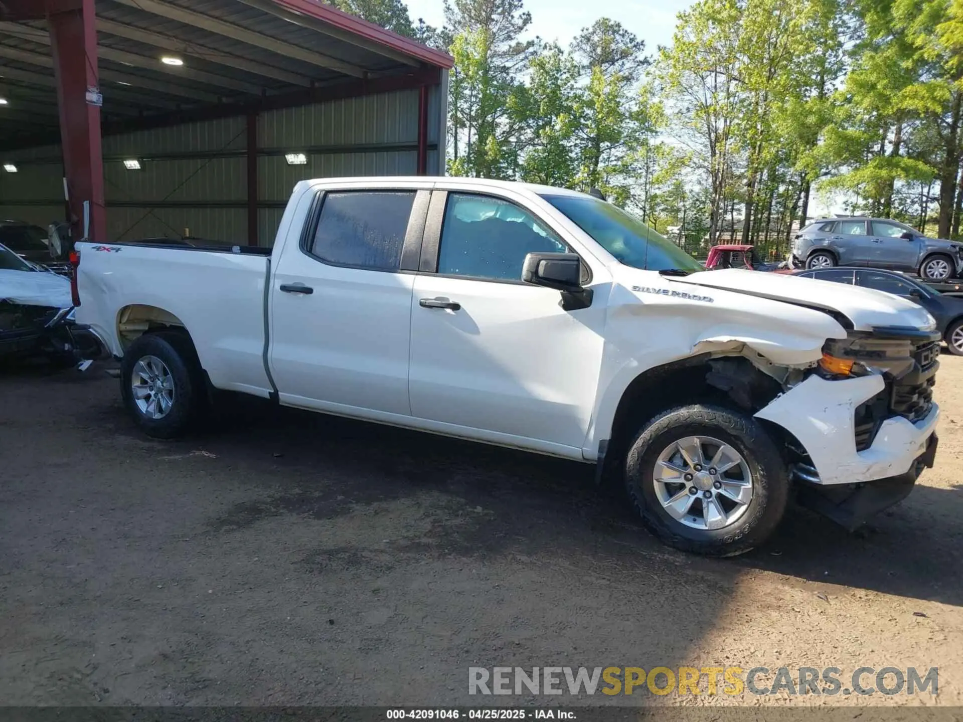 6 Photograph of a damaged car 3GCPDAEK4NG579385 CHEVROLET SILVERADO 1500 2022