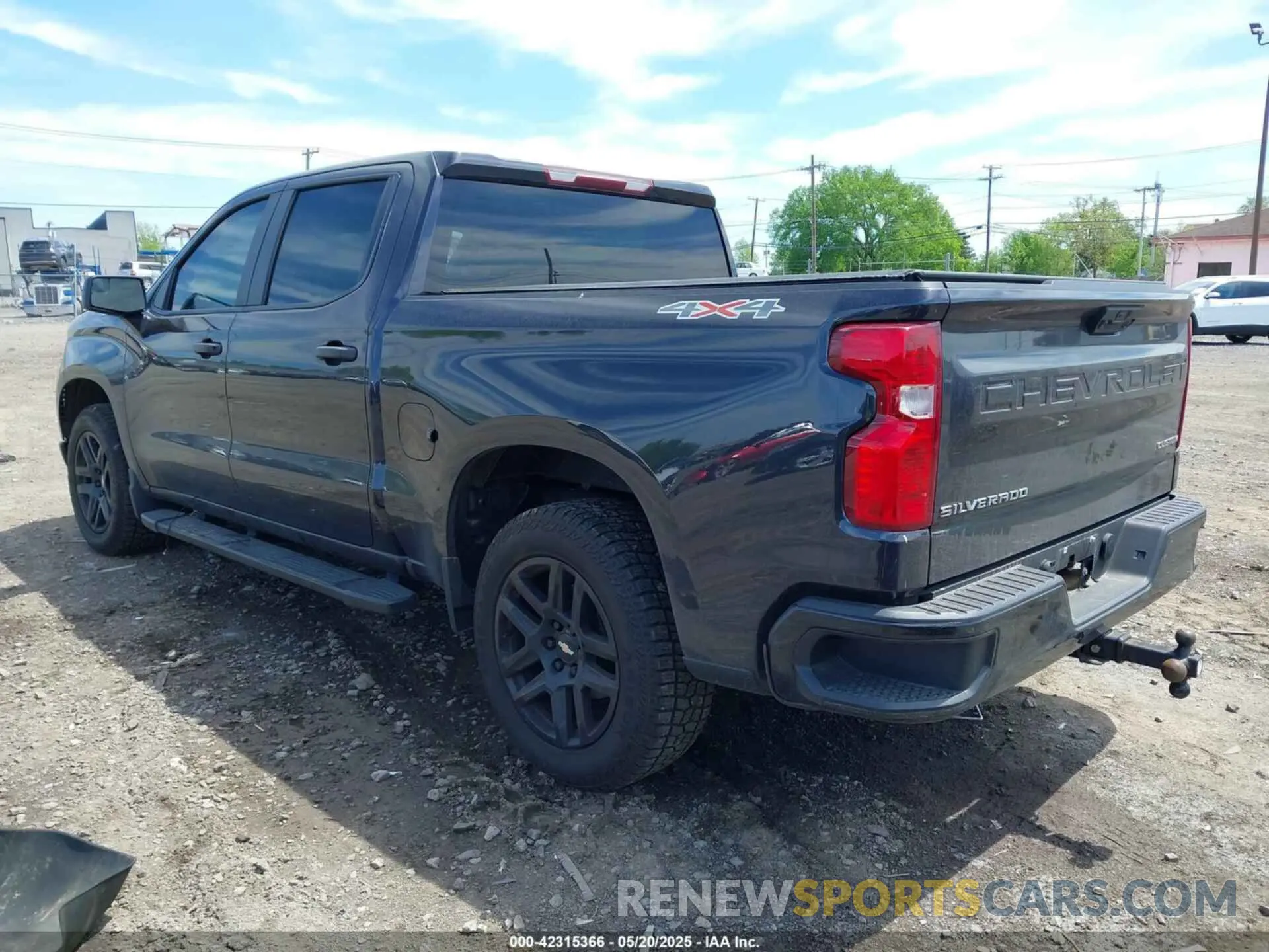 3 Photograph of a damaged car 3GCPDBEK2NG599186 CHEVROLET SILVERADO 1500 2022