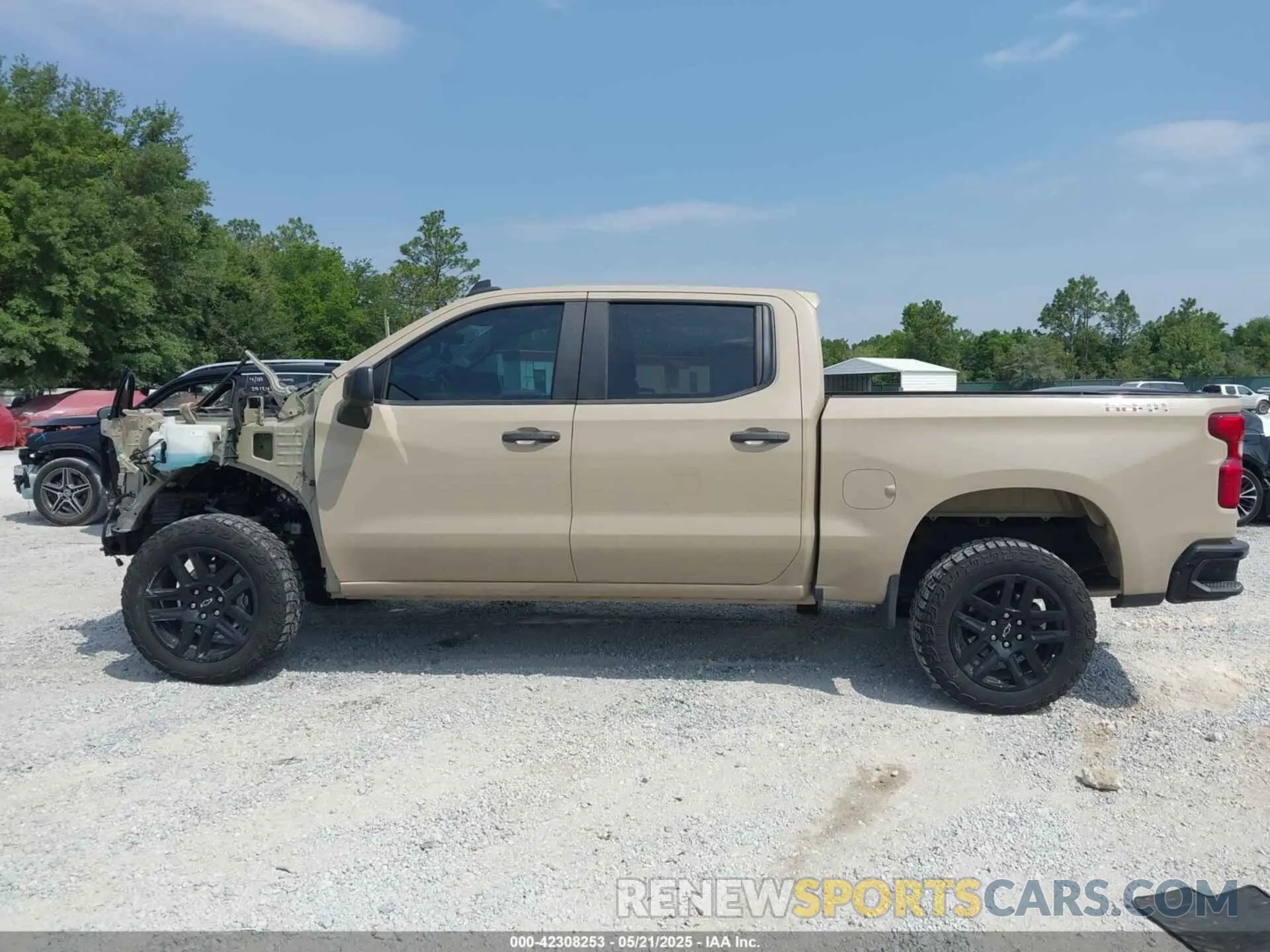 15 Фотография поврежденного автомобиля 3GCPDCED1NG639300 CHEVROLET SILVERADO 1500 2022