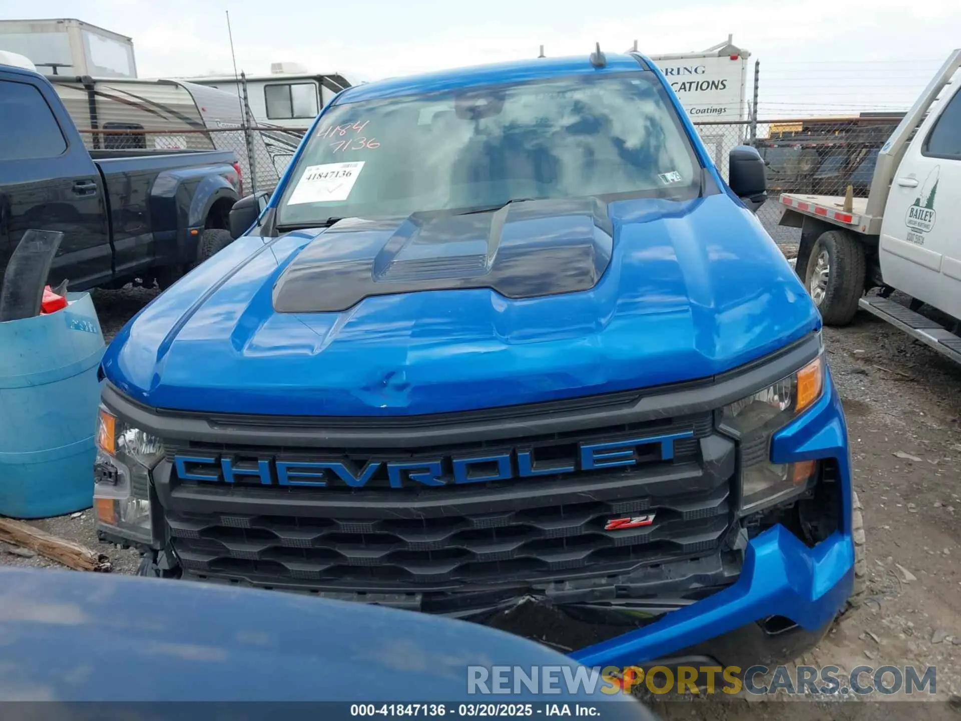 11 Фотография поврежденного автомобиля 3GCPDCED3NG689082 CHEVROLET SILVERADO 1500 2022
