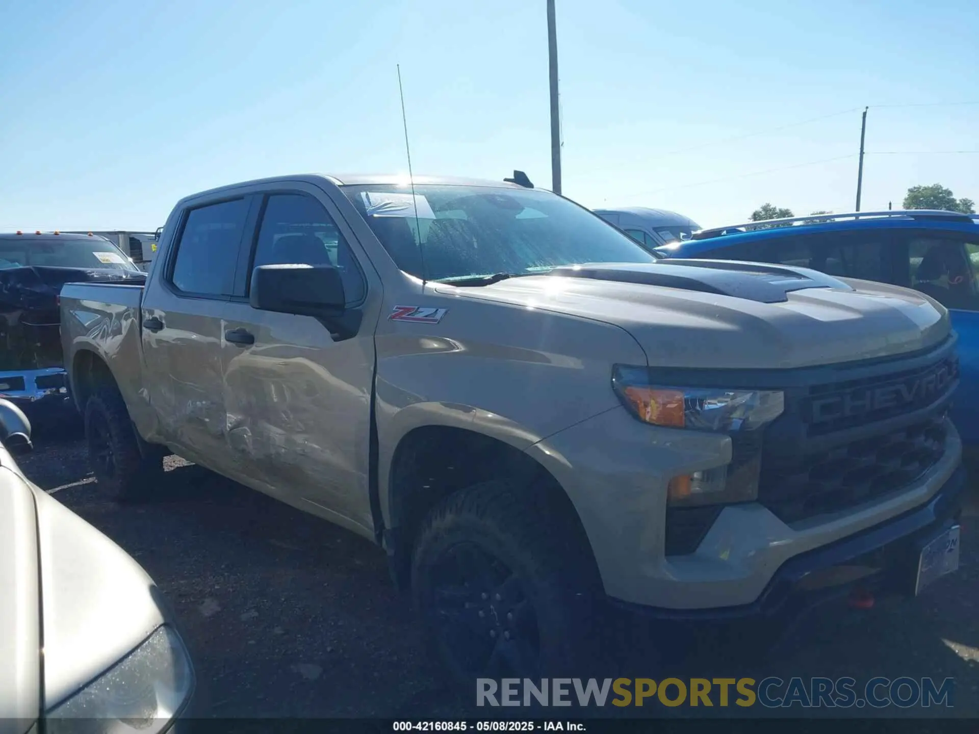 6 Photograph of a damaged car 3GCPDCED7NG682474 CHEVROLET SILVERADO 1500 2022