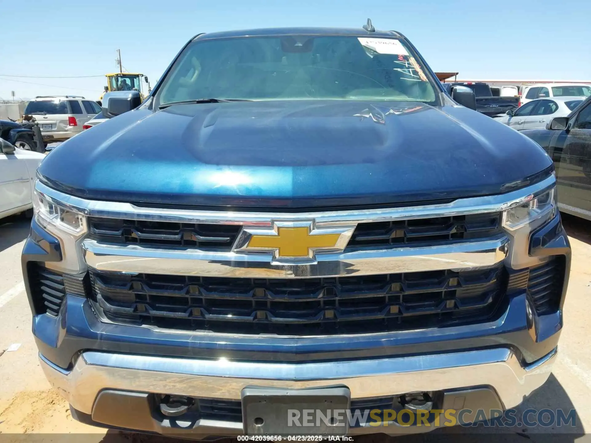 11 Фотография поврежденного автомобиля 3GCPDDEK5NG647274 CHEVROLET SILVERADO 1500 2022