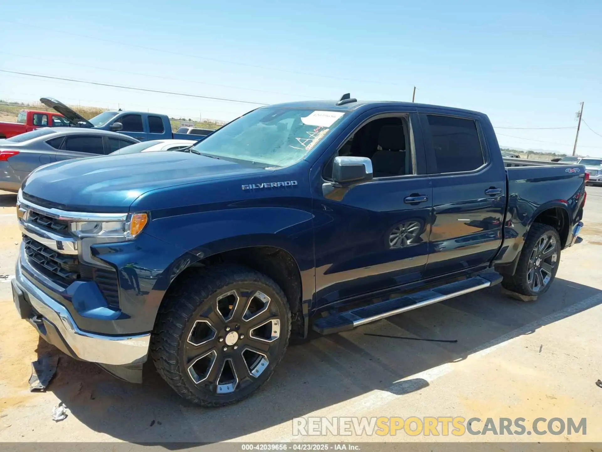 13 Фотография поврежденного автомобиля 3GCPDDEK5NG647274 CHEVROLET SILVERADO 1500 2022