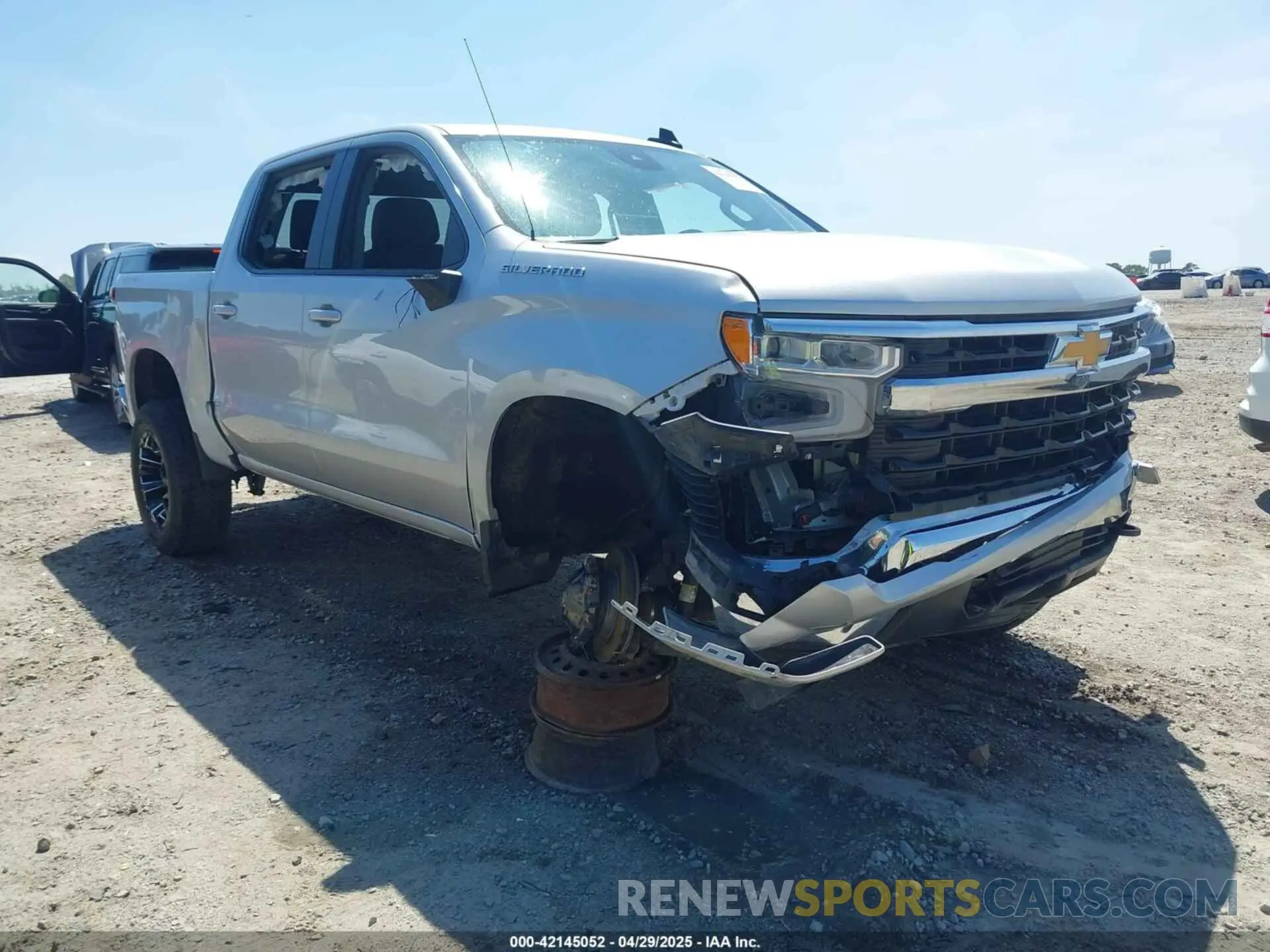 1 Фотография поврежденного автомобиля 3GCPDDEK8NG556144 CHEVROLET SILVERADO 1500 2022