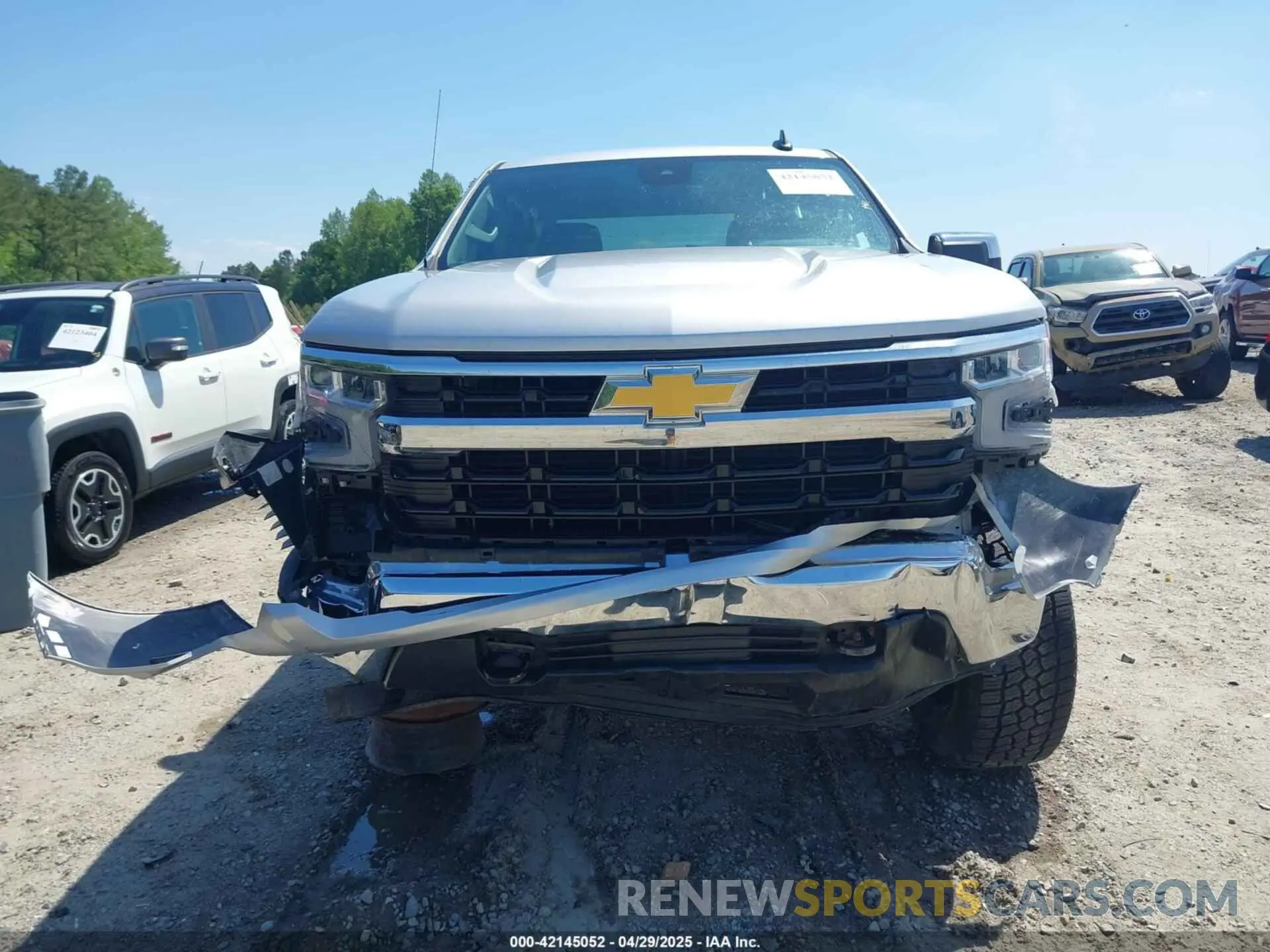 11 Фотография поврежденного автомобиля 3GCPDDEK8NG556144 CHEVROLET SILVERADO 1500 2022