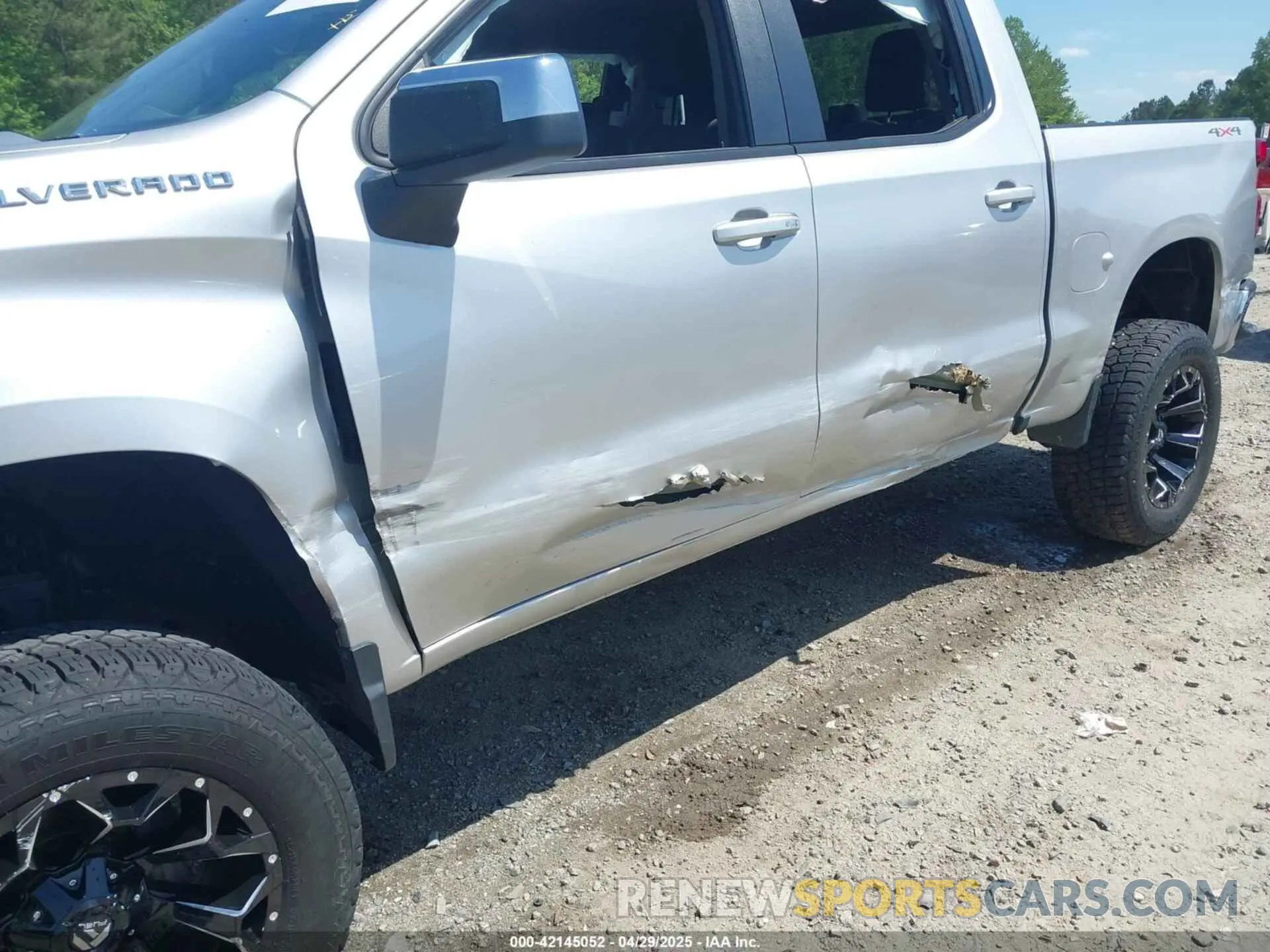 19 Фотография поврежденного автомобиля 3GCPDDEK8NG556144 CHEVROLET SILVERADO 1500 2022