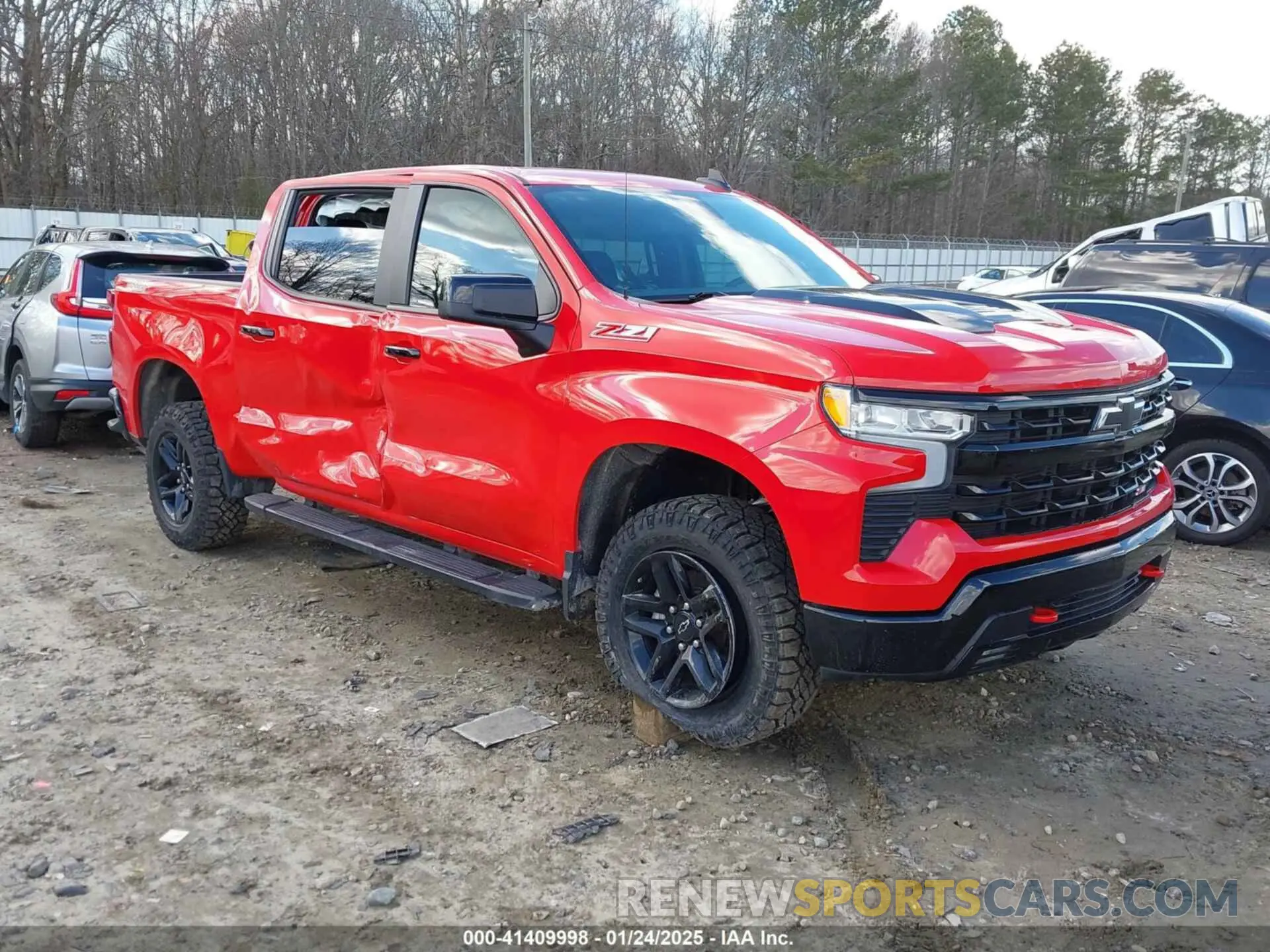 1 Фотография поврежденного автомобиля 3GCPDFEK9NG648651 CHEVROLET SILVERADO 1500 2022