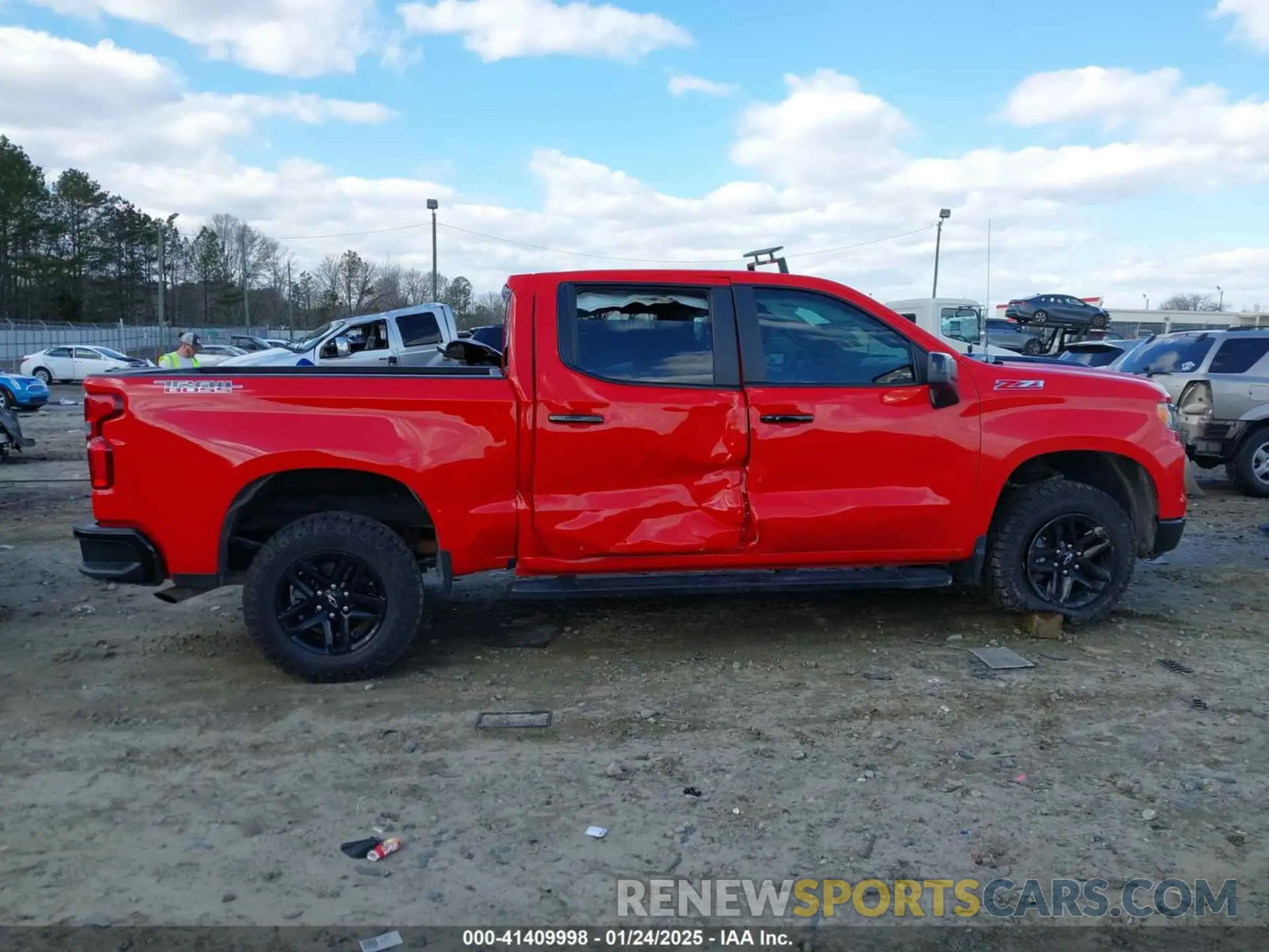 13 Фотография поврежденного автомобиля 3GCPDFEK9NG648651 CHEVROLET SILVERADO 1500 2022