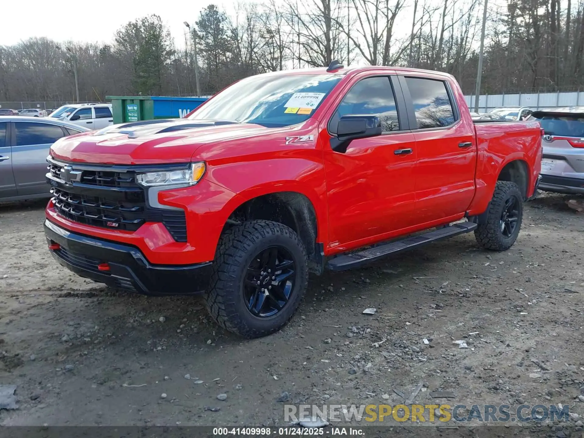 2 Фотография поврежденного автомобиля 3GCPDFEK9NG648651 CHEVROLET SILVERADO 1500 2022