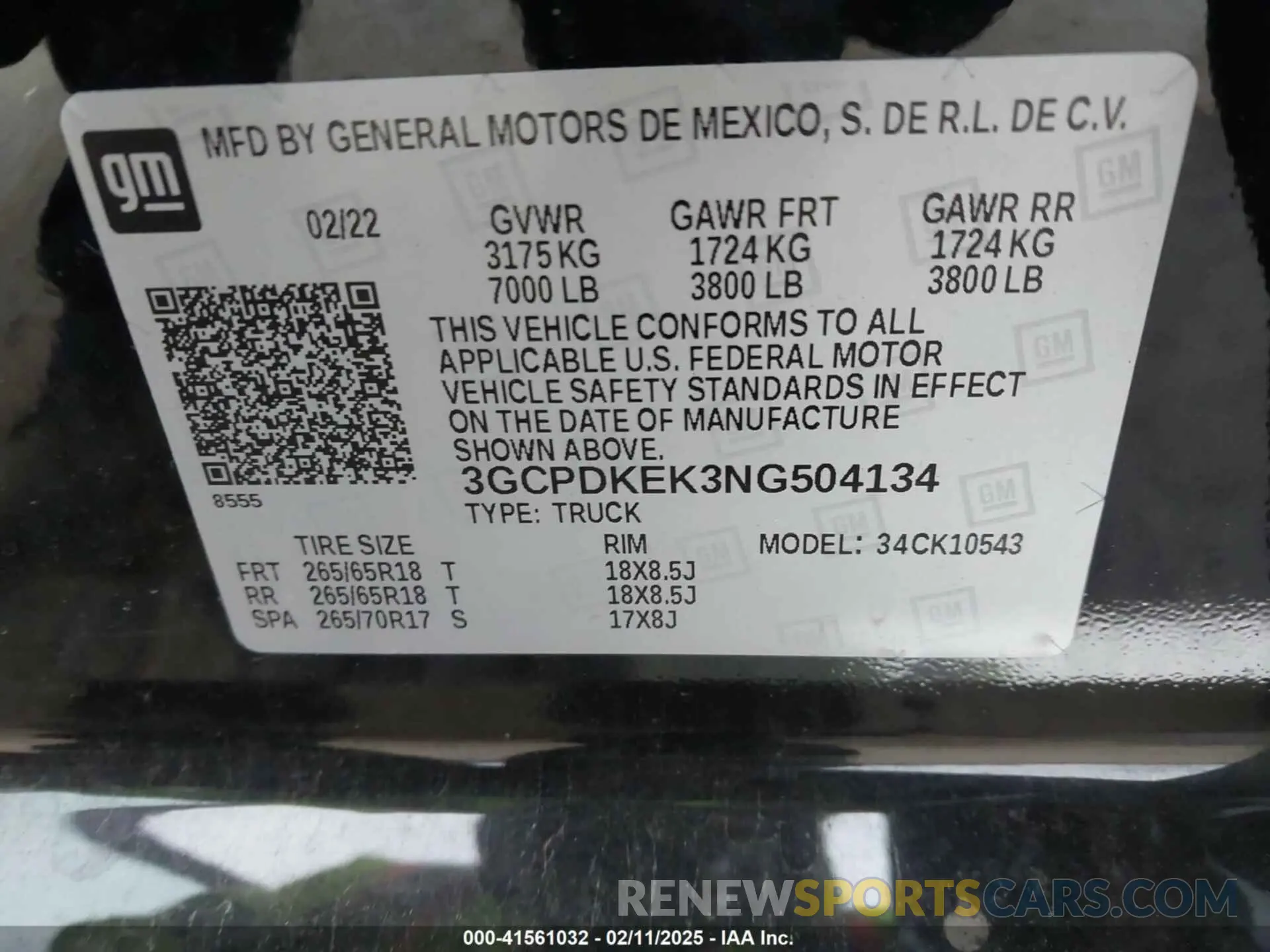 9 Photograph of a damaged car 3GCPDKEK3NG504134 CHEVROLET SILVERADO 1500 2022