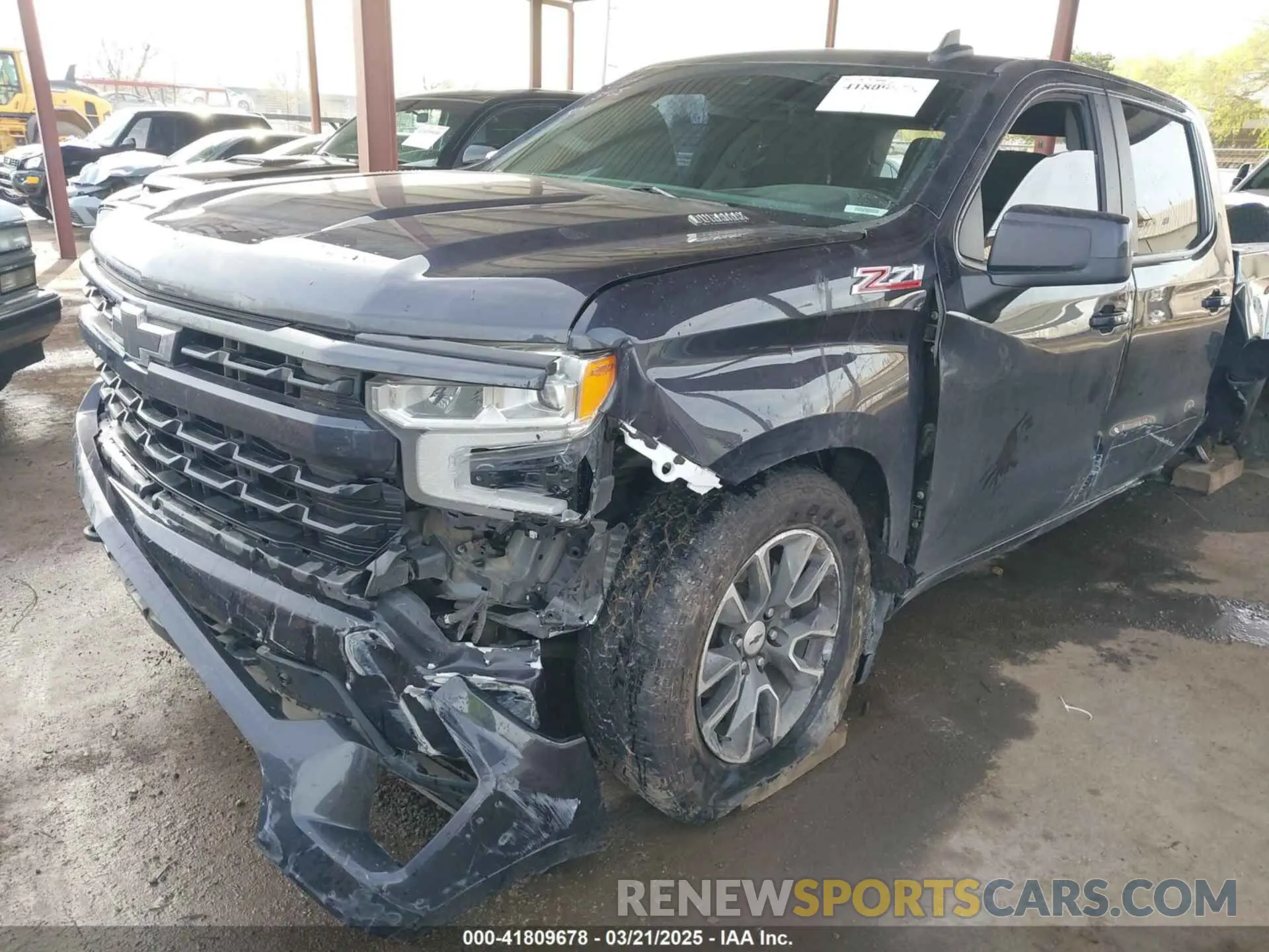 6 Photograph of a damaged car 3GCUDEETXNG583752 CHEVROLET SILVERADO 1500 2022