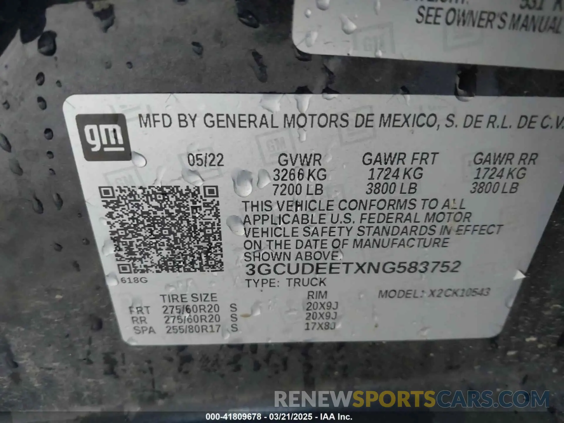 9 Photograph of a damaged car 3GCUDEETXNG583752 CHEVROLET SILVERADO 1500 2022