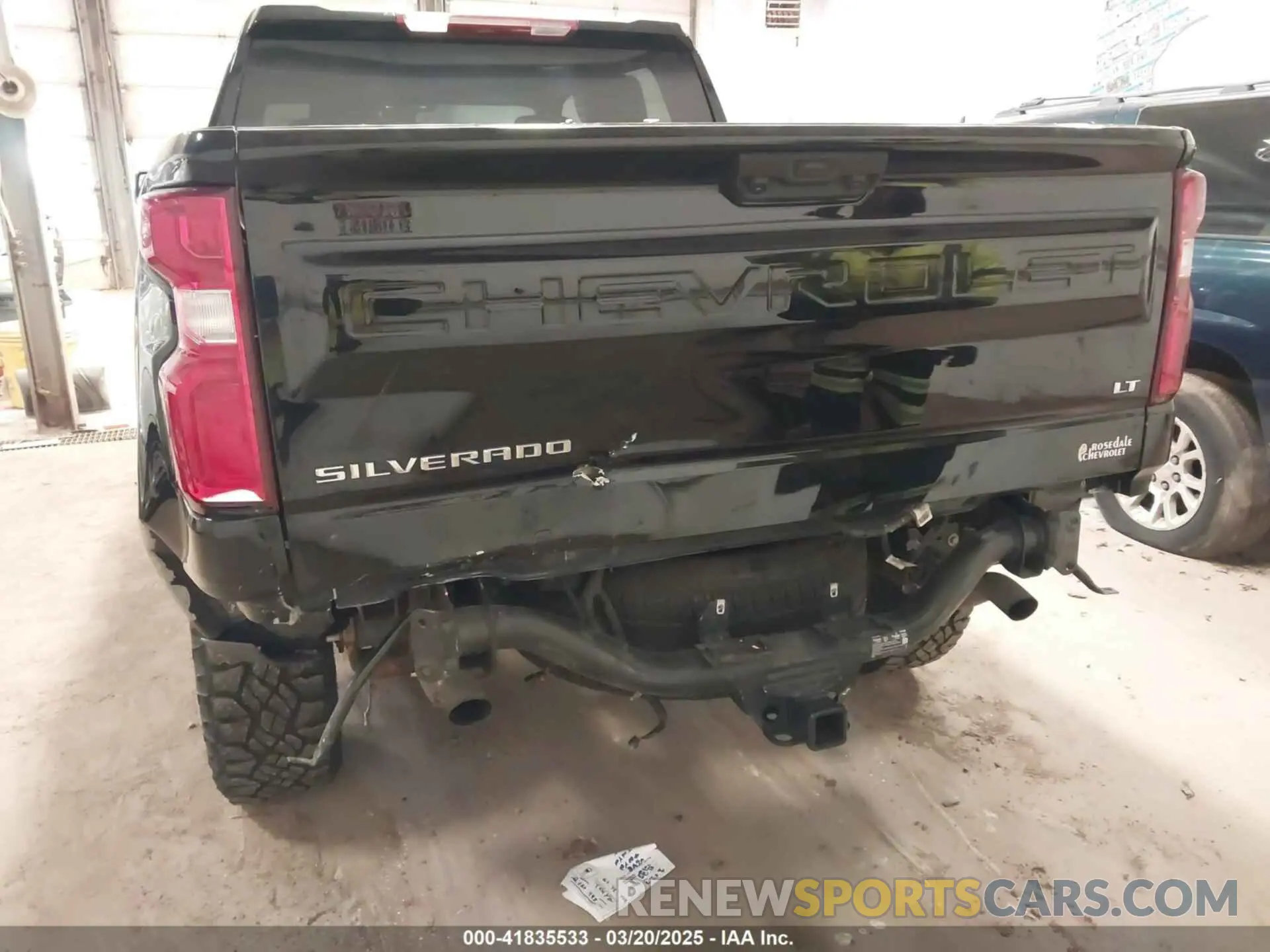 6 Фотография поврежденного автомобиля 3GCUDFED3NG683299 CHEVROLET SILVERADO 1500 2022