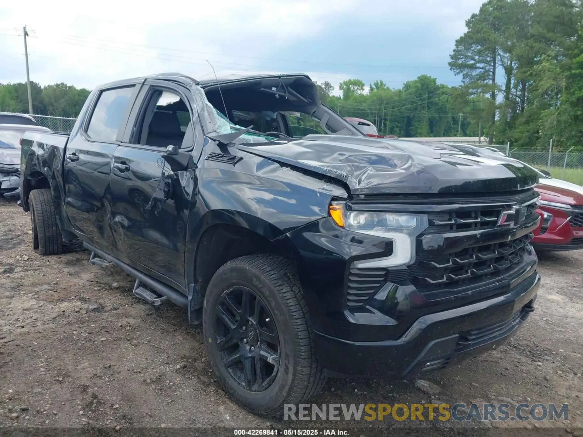 1 Фотография поврежденного автомобиля 3GCUDFEDXNG527387 CHEVROLET SILVERADO 1500 2022