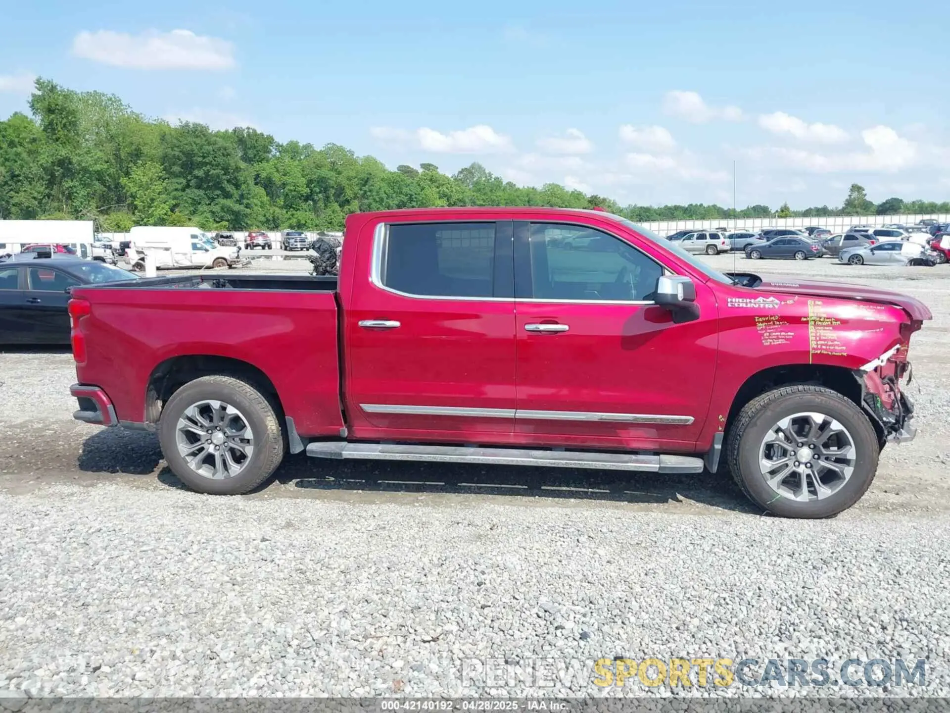 14 Photograph of a damaged car 3GCUDJET3NG593998 CHEVROLET SILVERADO 1500 2022