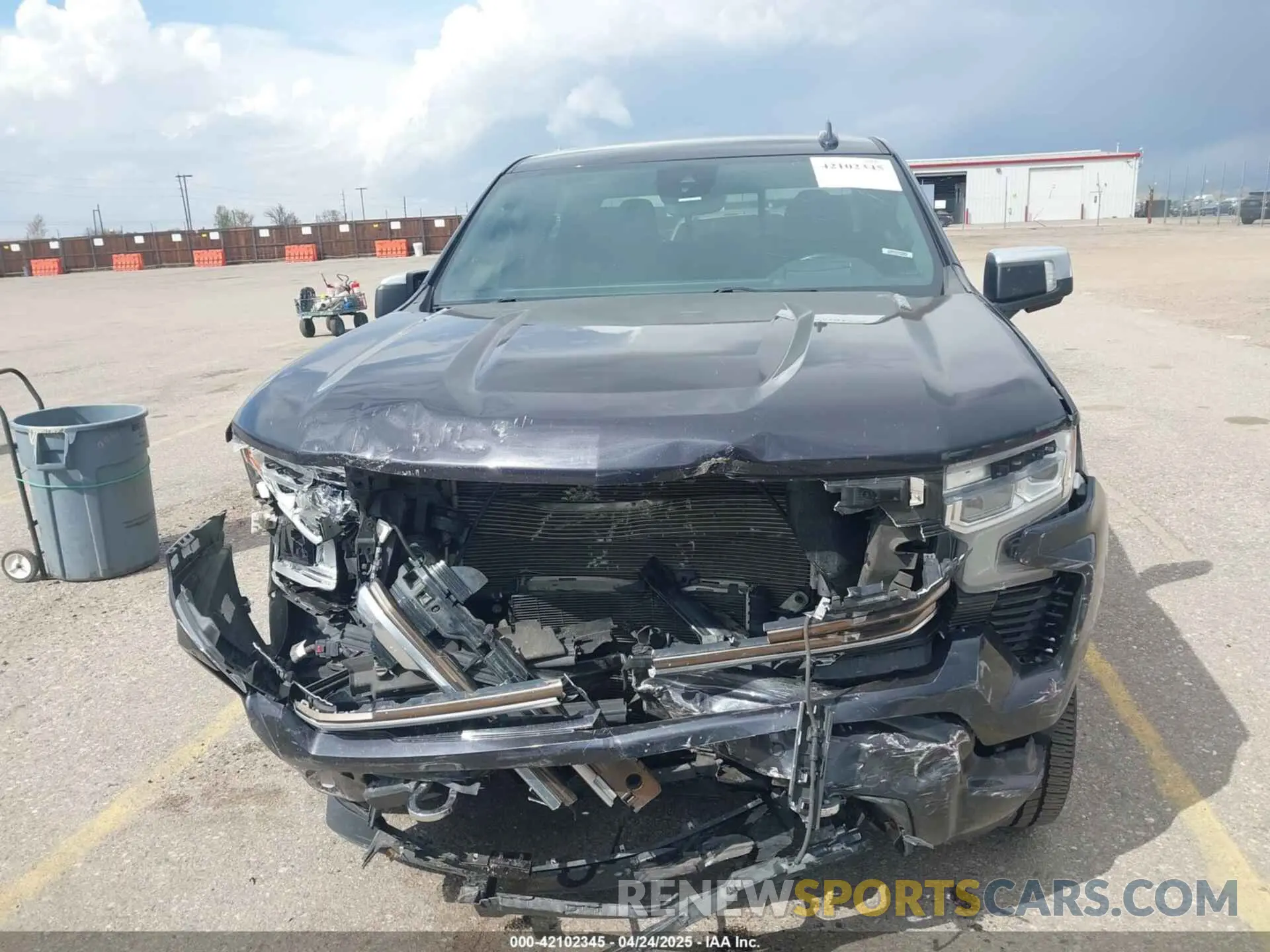 12 Photograph of a damaged car 3GCUDJET8NG690212 CHEVROLET SILVERADO 1500 2022