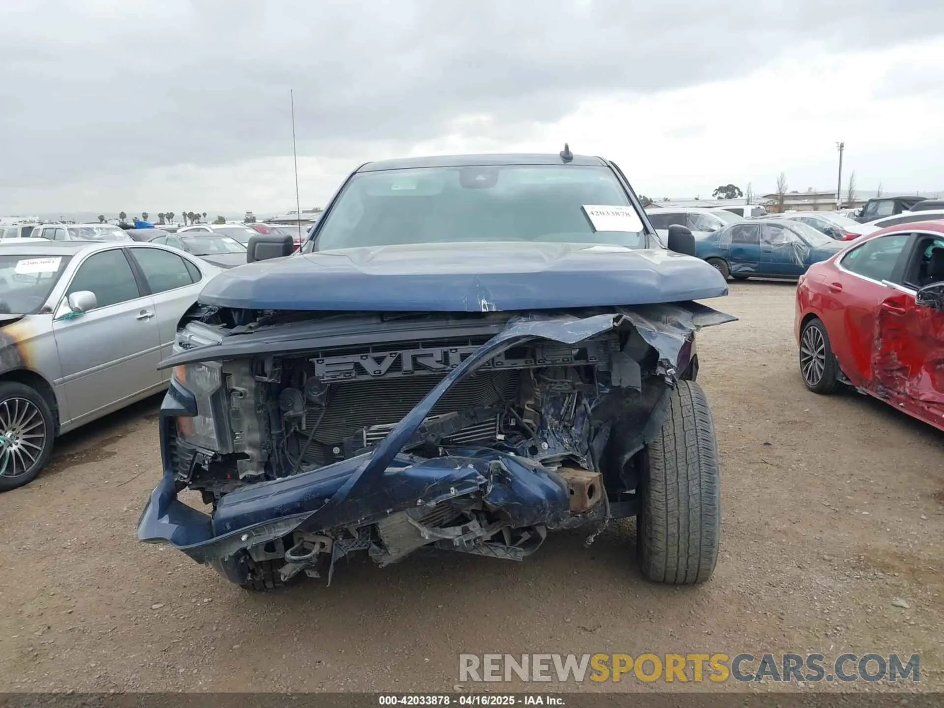 12 Photograph of a damaged car 1GCPABEK1PZ118310 CHEVROLET SILVERADO 1500 2023