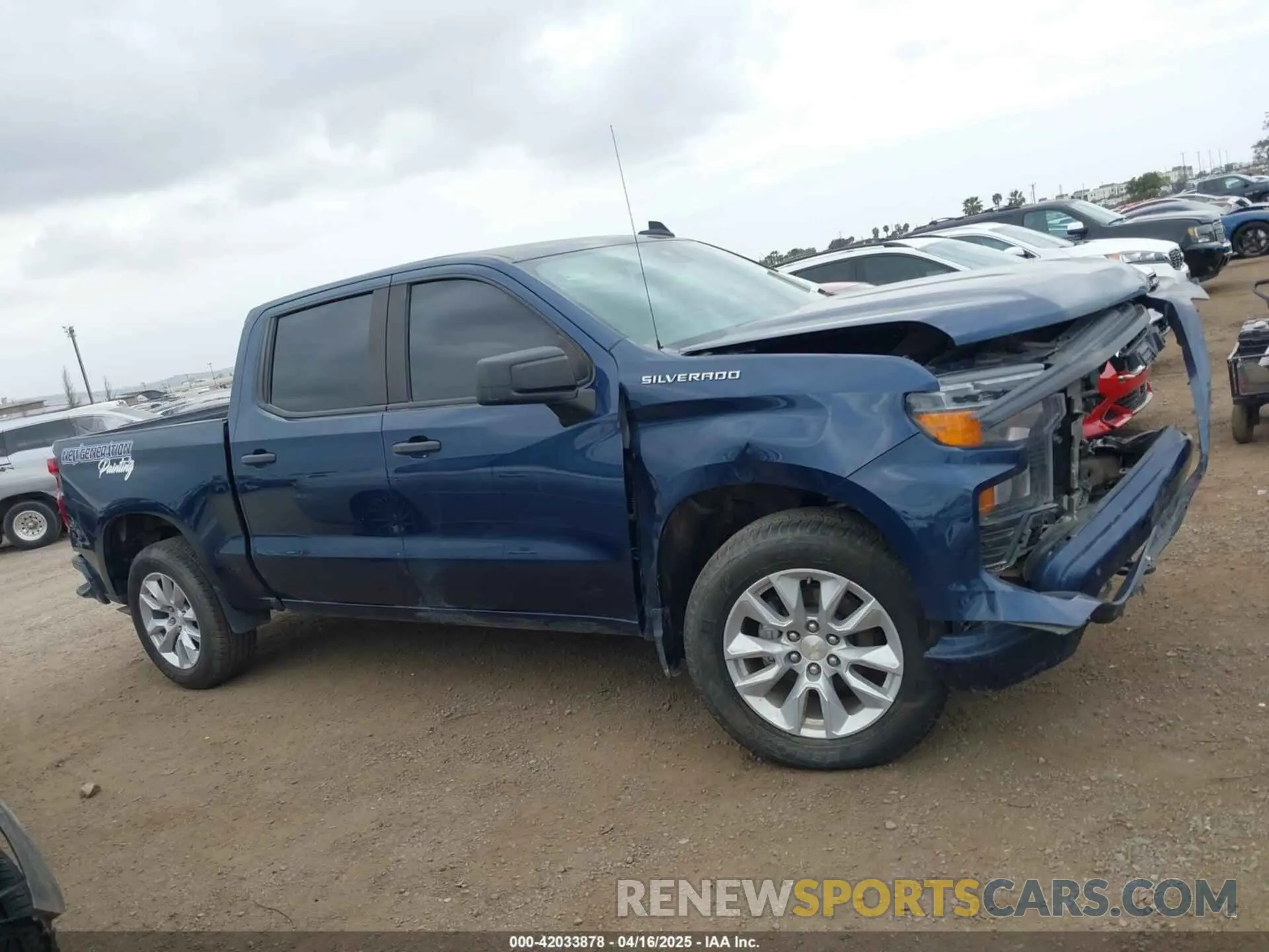 13 Photograph of a damaged car 1GCPABEK1PZ118310 CHEVROLET SILVERADO 1500 2023