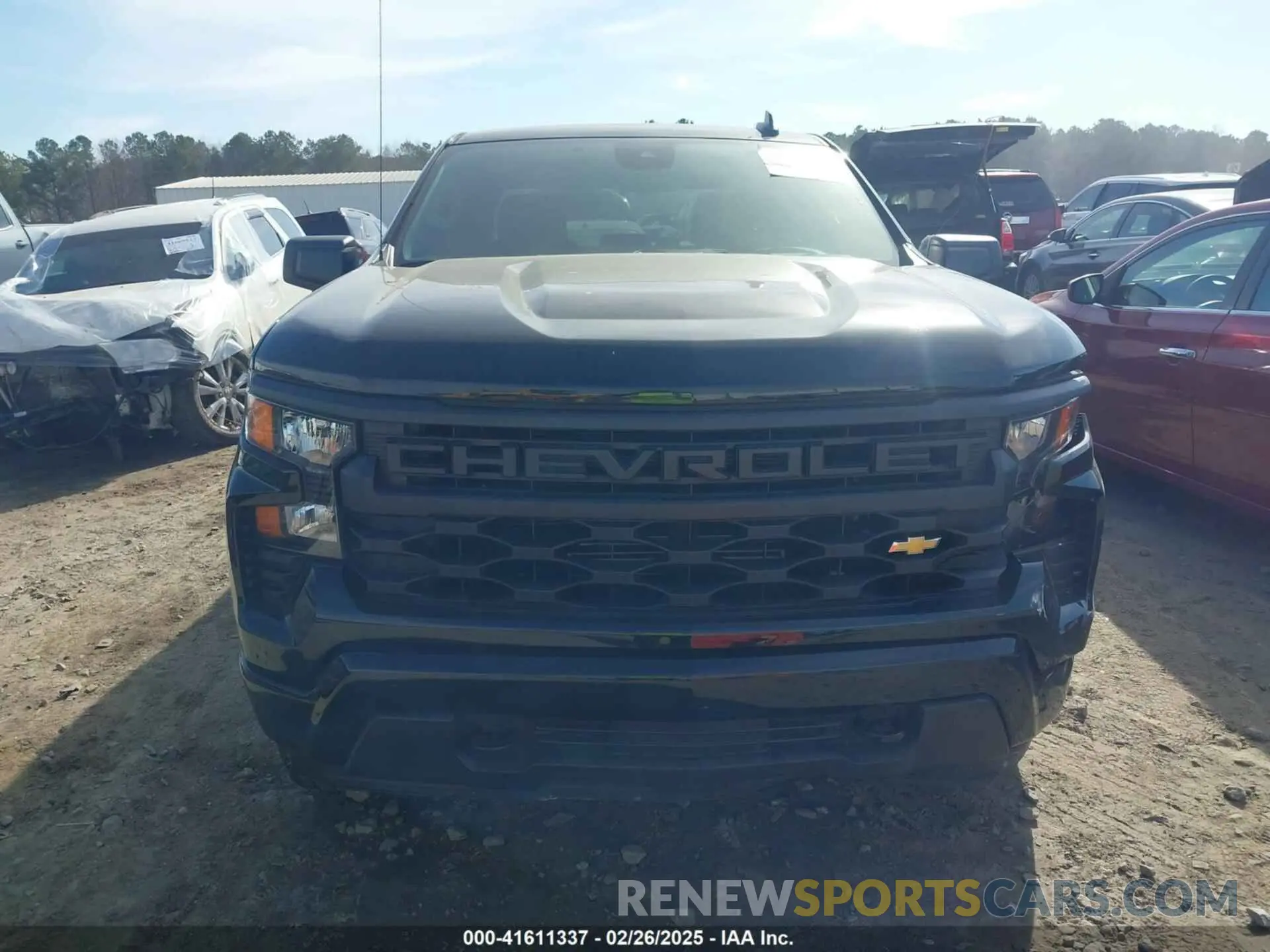 13 Photograph of a damaged car 1GCPABEK1PZ224613 CHEVROLET SILVERADO 1500 2023