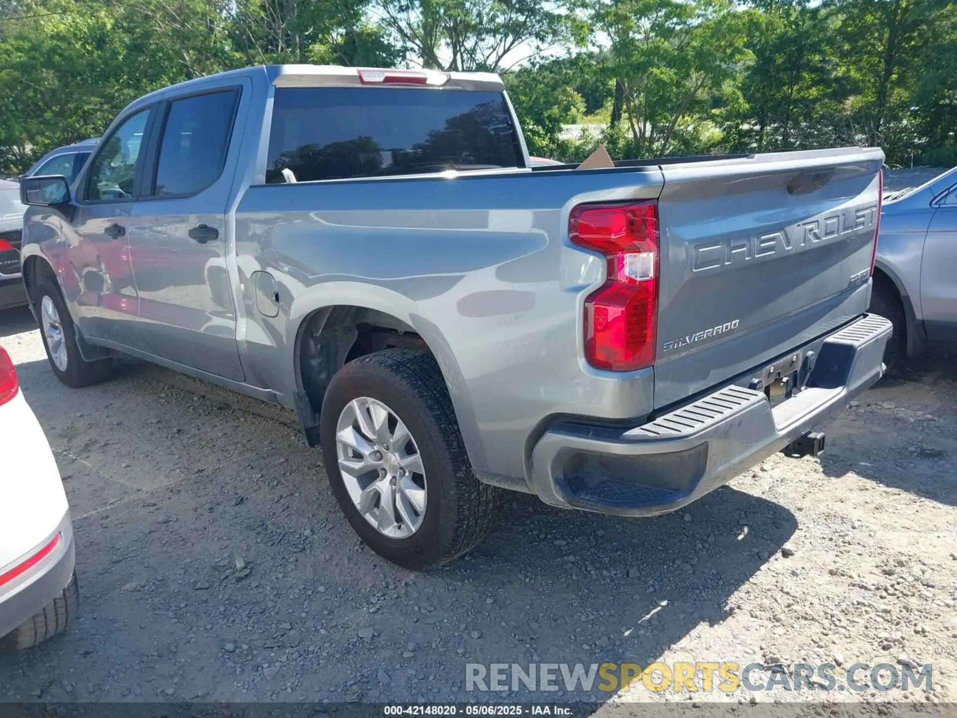 3 Photograph of a damaged car 1GCPABEK1PZ270250 CHEVROLET SILVERADO 1500 2023