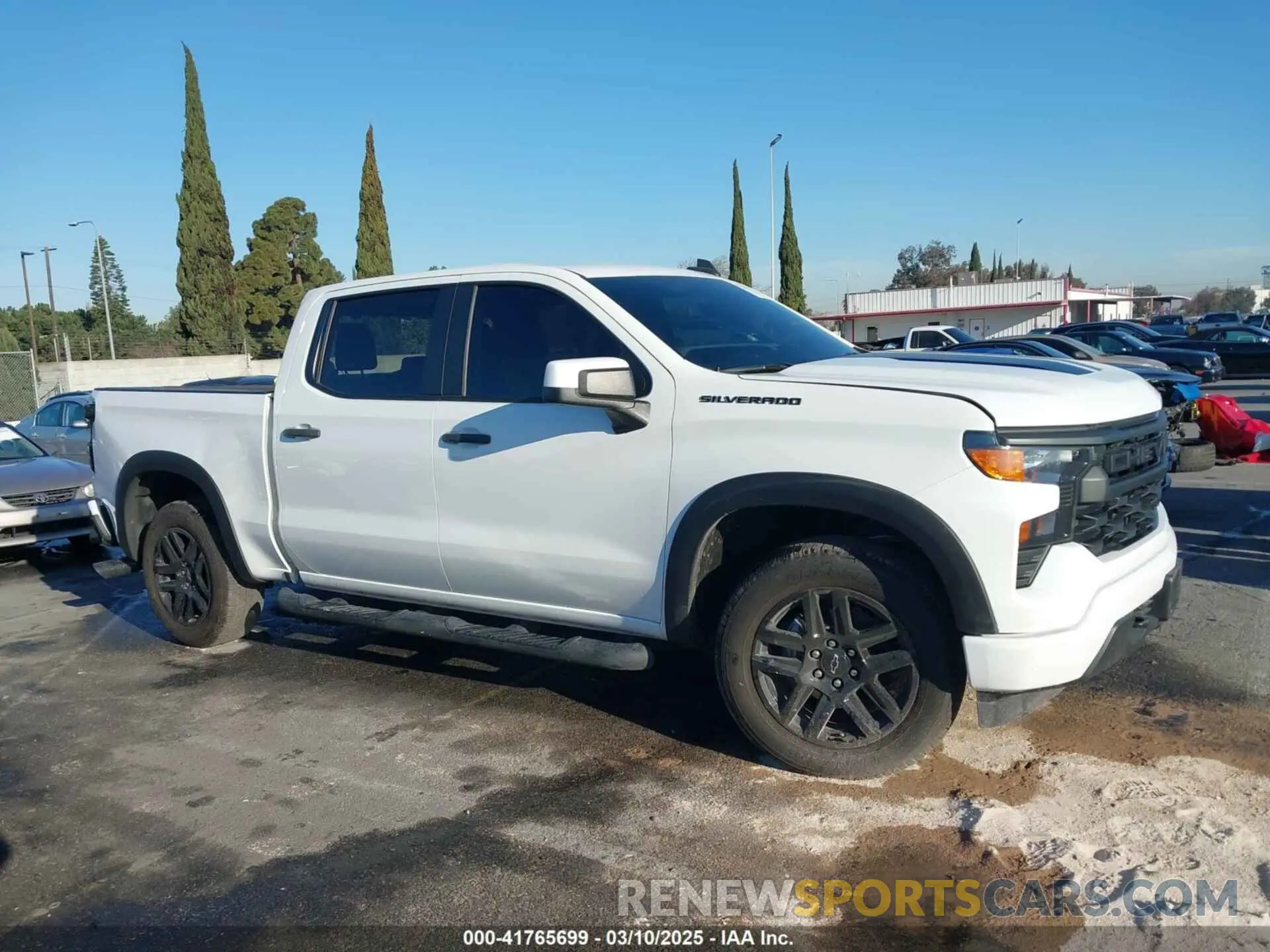 13 Фотография поврежденного автомобиля 1GCPABEK3PZ133035 CHEVROLET SILVERADO 1500 2023