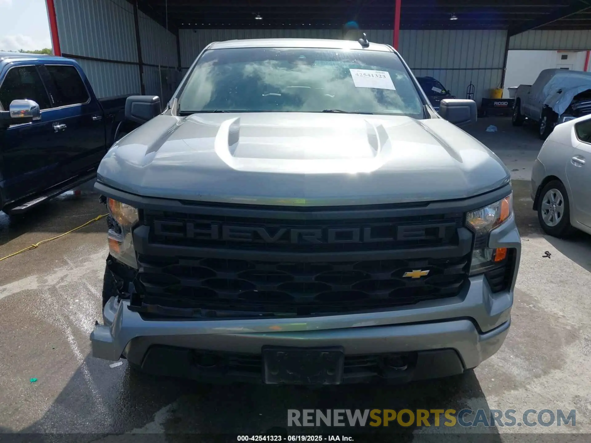 12 Photograph of a damaged car 1GCPABEK7PZ315806 CHEVROLET SILVERADO 1500 2023