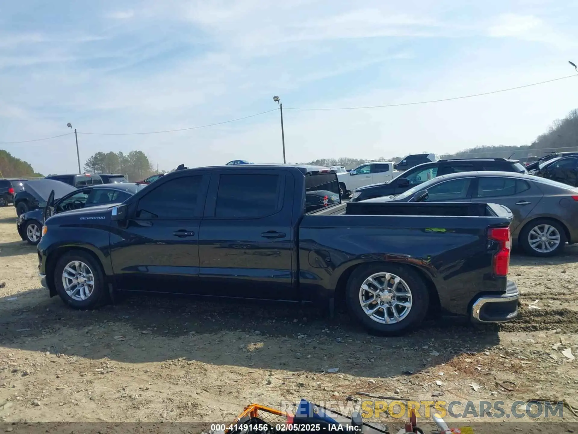 15 Фотография поврежденного автомобиля 1GCPACEK8PZ244590 CHEVROLET SILVERADO 1500 2023