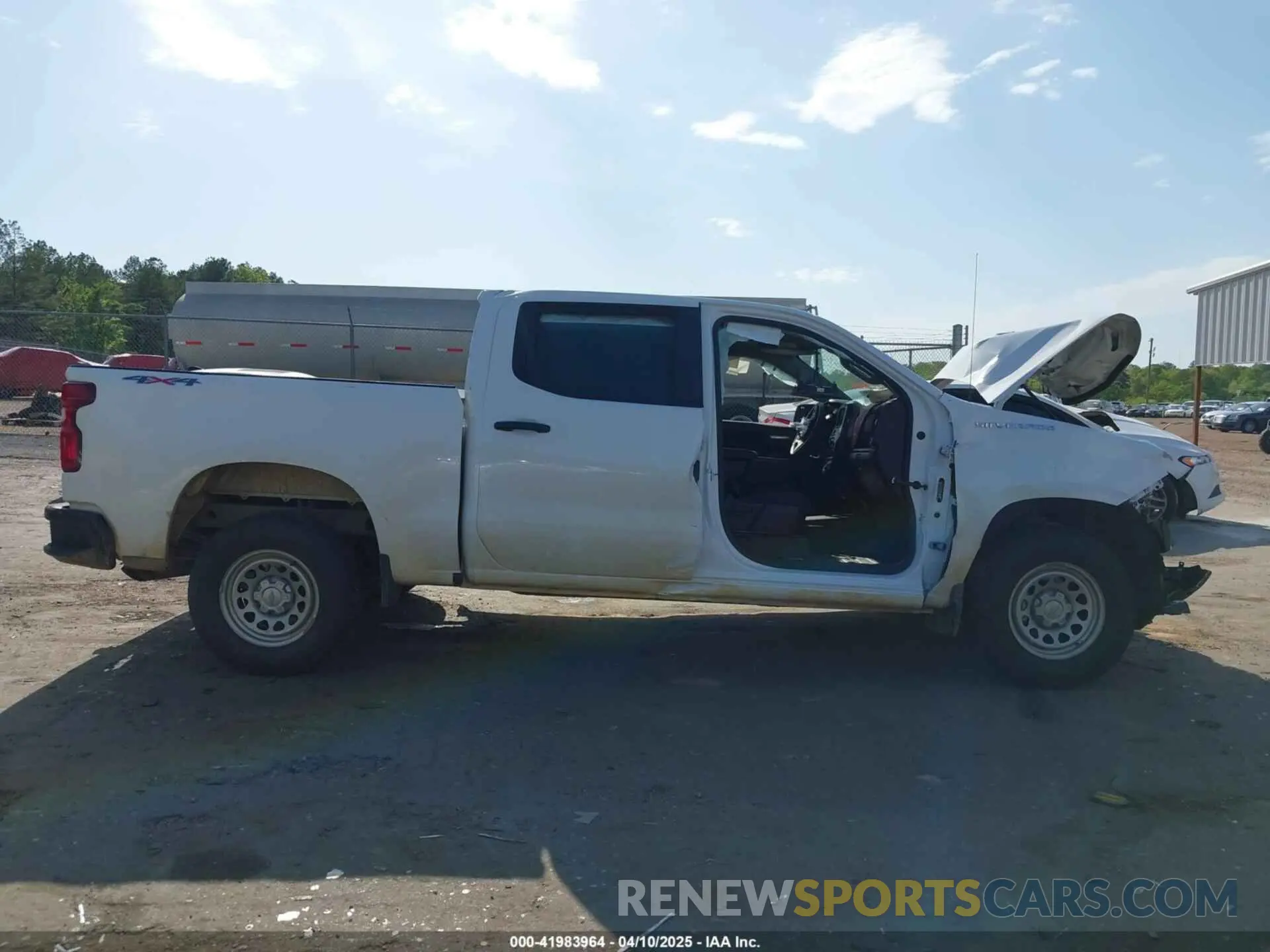 14 Photograph of a damaged car 1GCPDAEK6PZ116392 CHEVROLET SILVERADO 1500 2023
