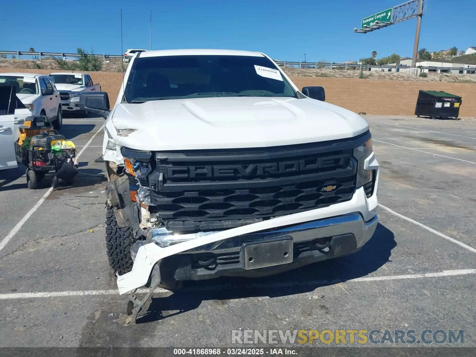 11 Photograph of a damaged car 1GCPDAEKXPZ160329 CHEVROLET SILVERADO 1500 2023