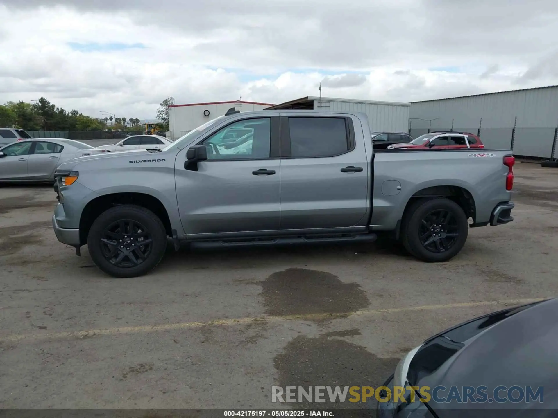 14 Photograph of a damaged car 1GCPDBEK0PZ203081 CHEVROLET SILVERADO 1500 2023