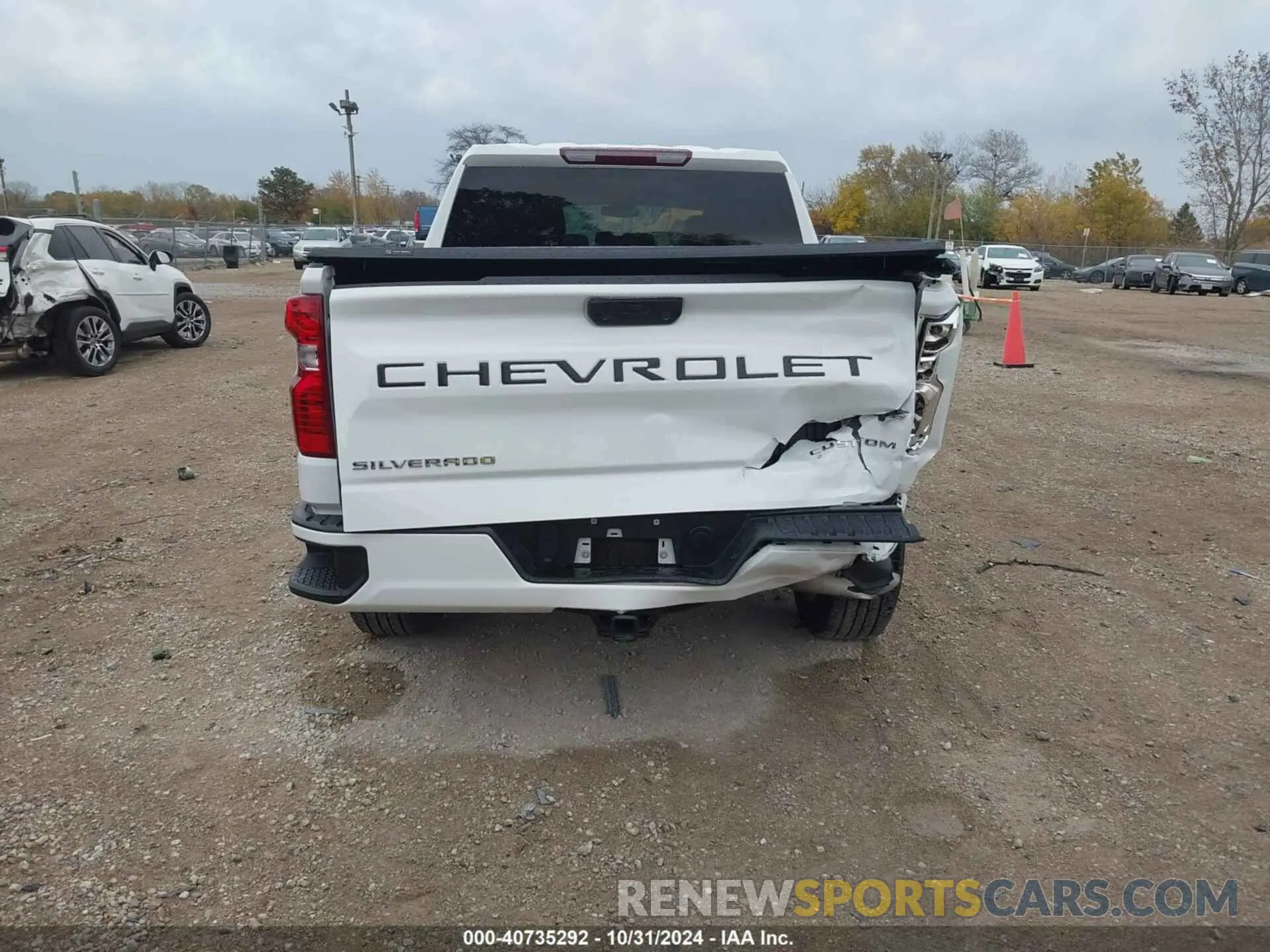 16 Photograph of a damaged car 1GCPDBEK1PZ306994 CHEVROLET SILVERADO 1500 2023