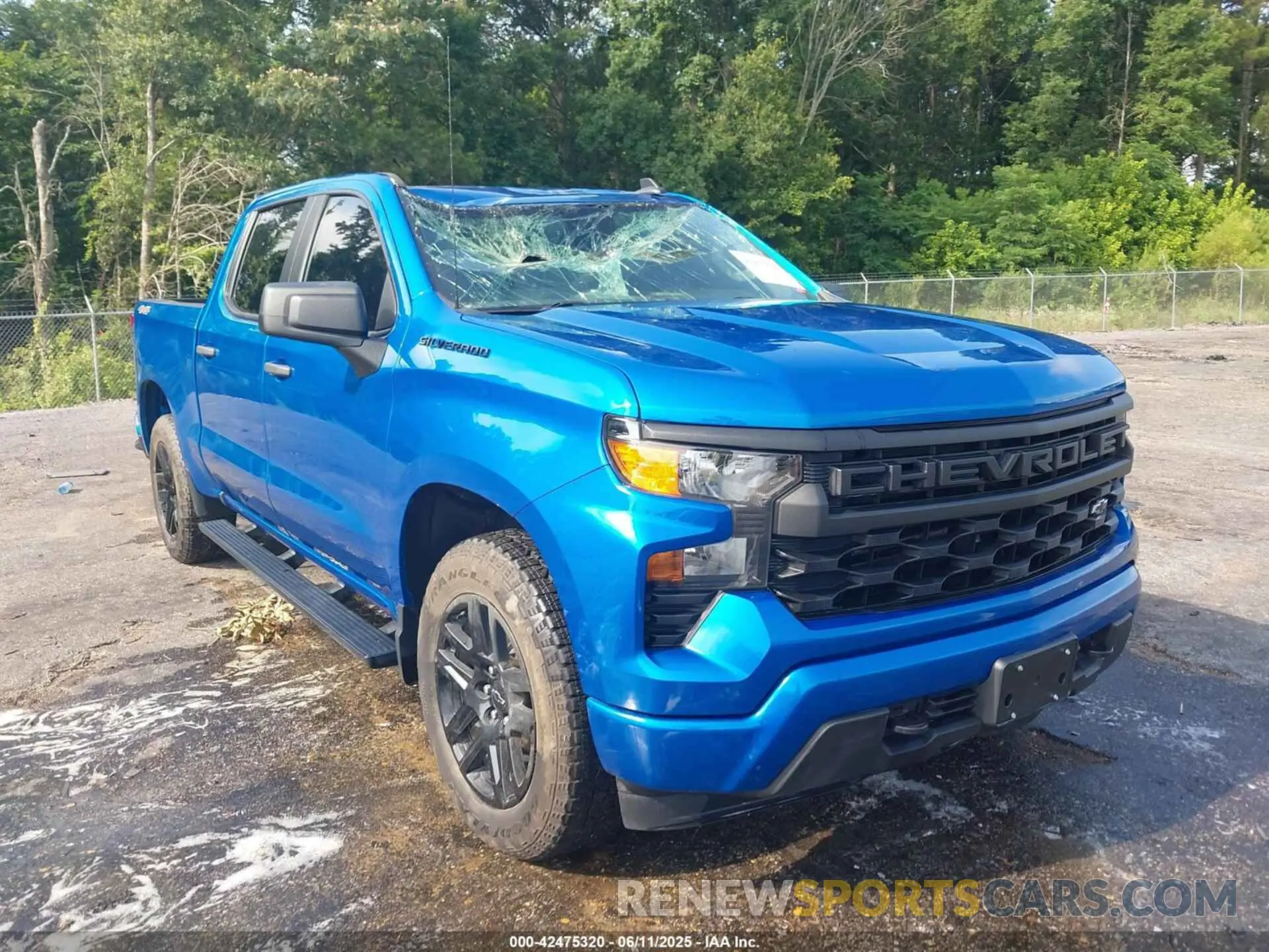 1 Photograph of a damaged car 1GCPDBEK2PZ169600 CHEVROLET SILVERADO 1500 2023