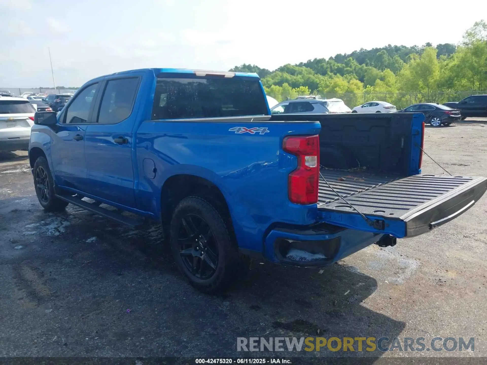3 Photograph of a damaged car 1GCPDBEK2PZ169600 CHEVROLET SILVERADO 1500 2023