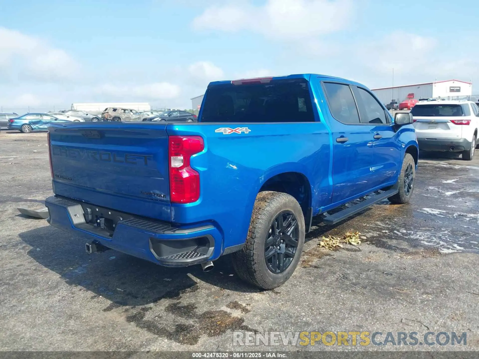 4 Photograph of a damaged car 1GCPDBEK2PZ169600 CHEVROLET SILVERADO 1500 2023