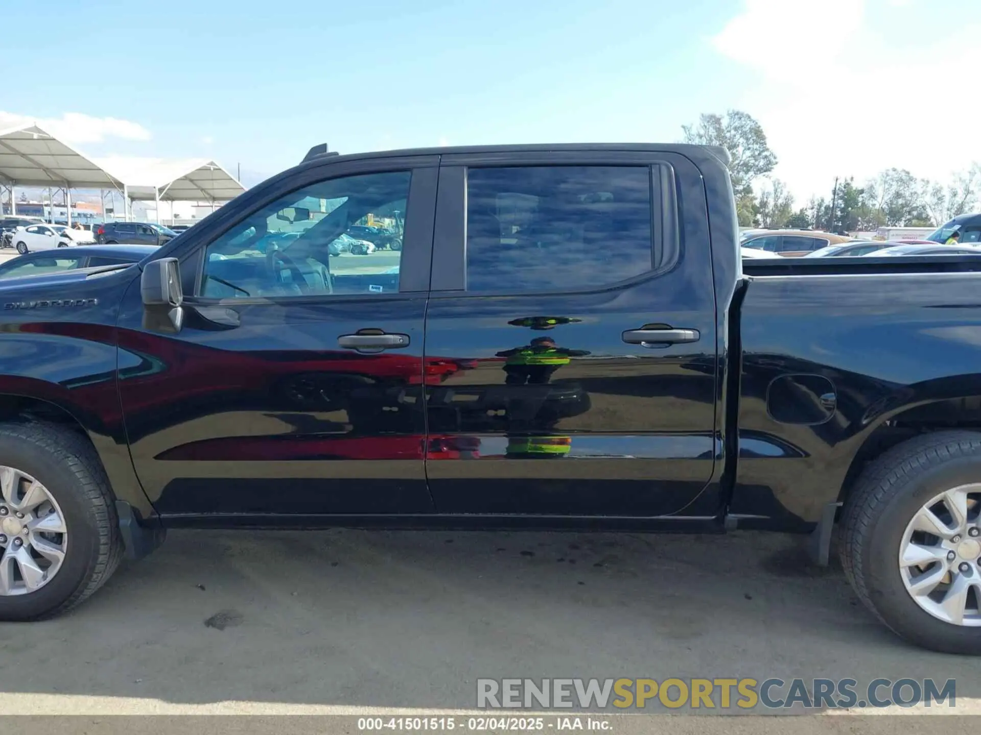 14 Photograph of a damaged car 1GCPDBEKXPZ107314 CHEVROLET SILVERADO 1500 2023