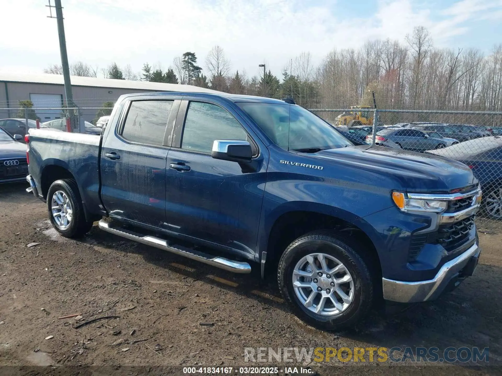 1 Photograph of a damaged car 1GCPDDEK1PZ182317 CHEVROLET SILVERADO 1500 2023