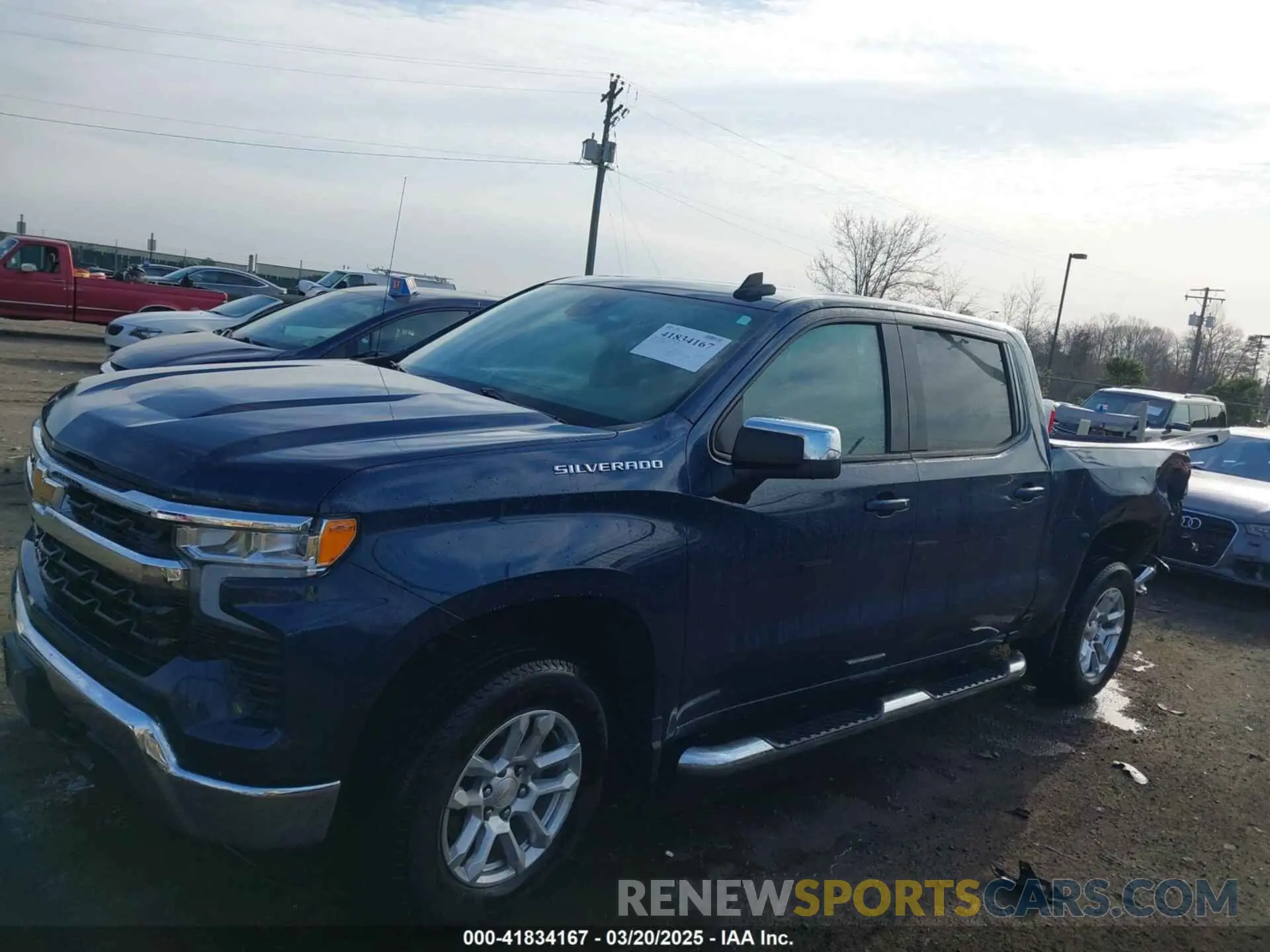 14 Photograph of a damaged car 1GCPDDEK1PZ182317 CHEVROLET SILVERADO 1500 2023