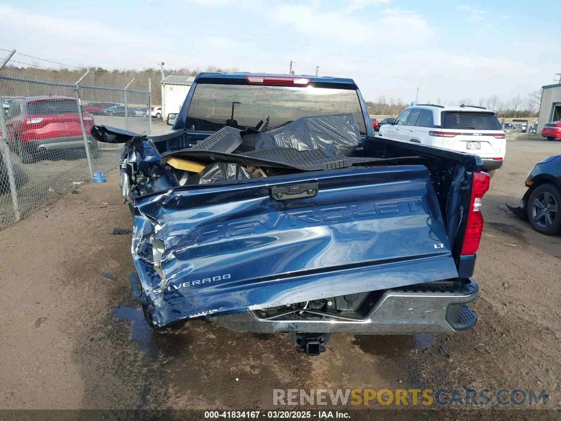 16 Photograph of a damaged car 1GCPDDEK1PZ182317 CHEVROLET SILVERADO 1500 2023