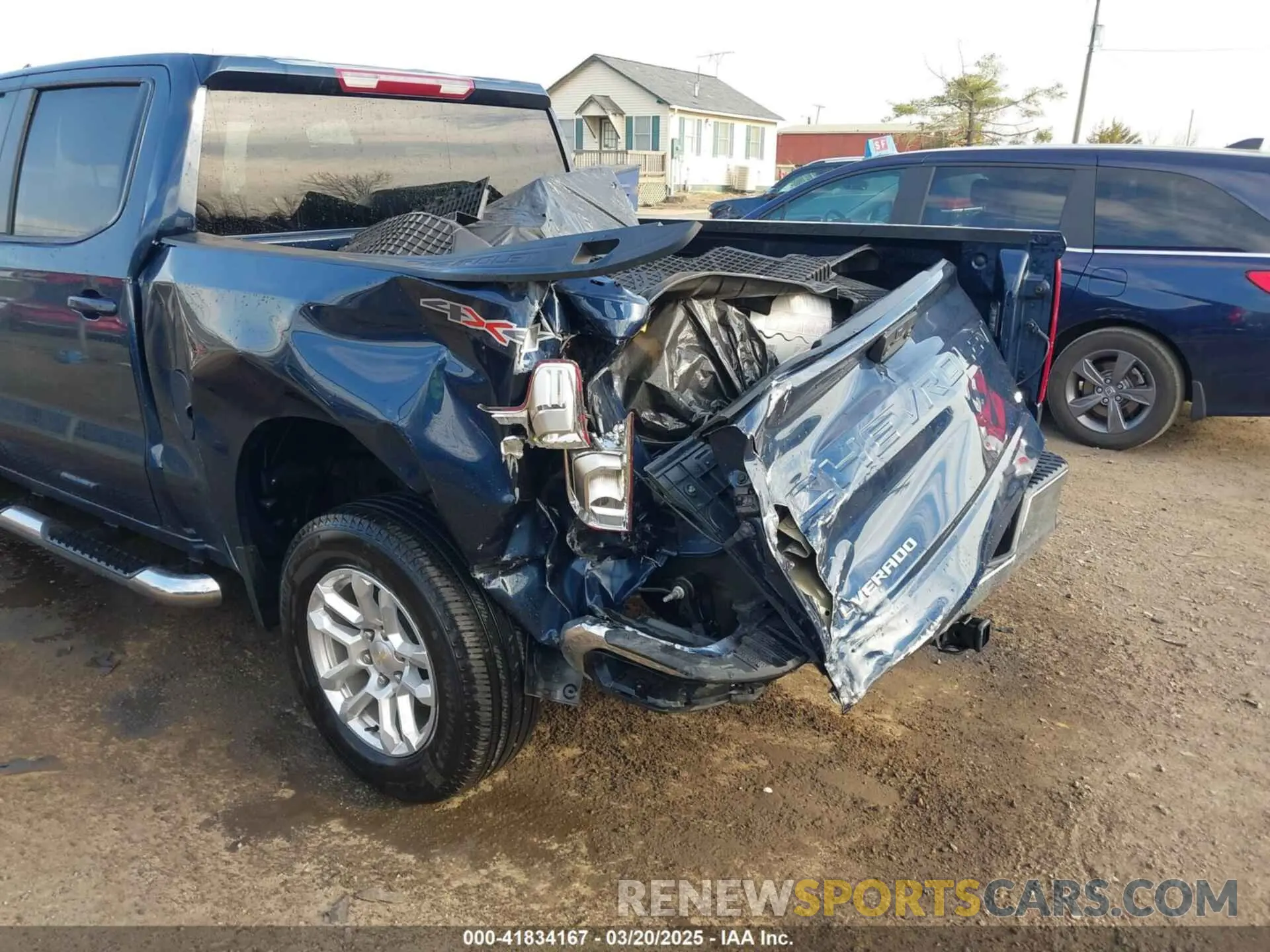 6 Photograph of a damaged car 1GCPDDEK1PZ182317 CHEVROLET SILVERADO 1500 2023