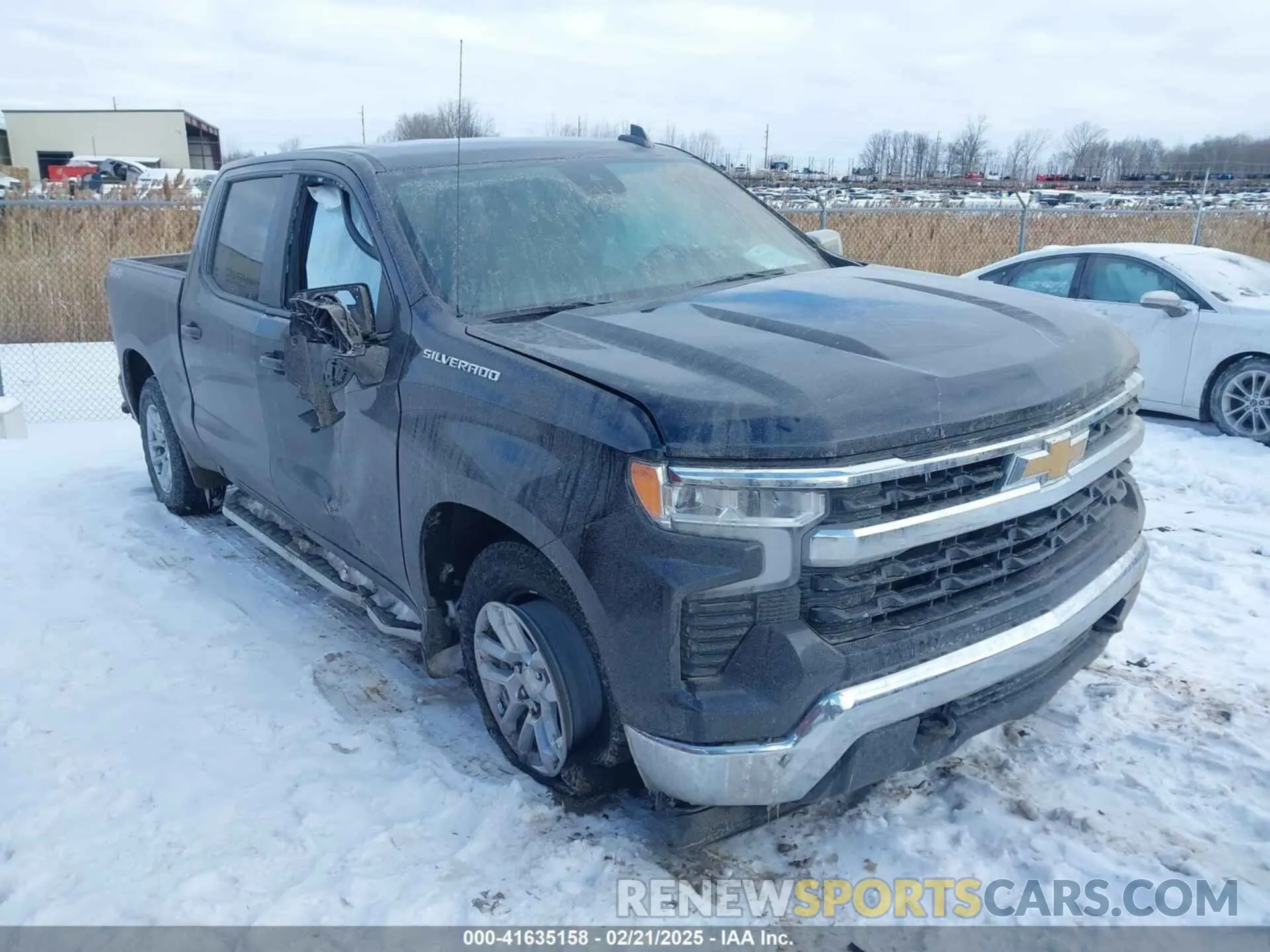 1 Фотография поврежденного автомобиля 1GCPDKEK5PZ191350 CHEVROLET SILVERADO 1500 2023