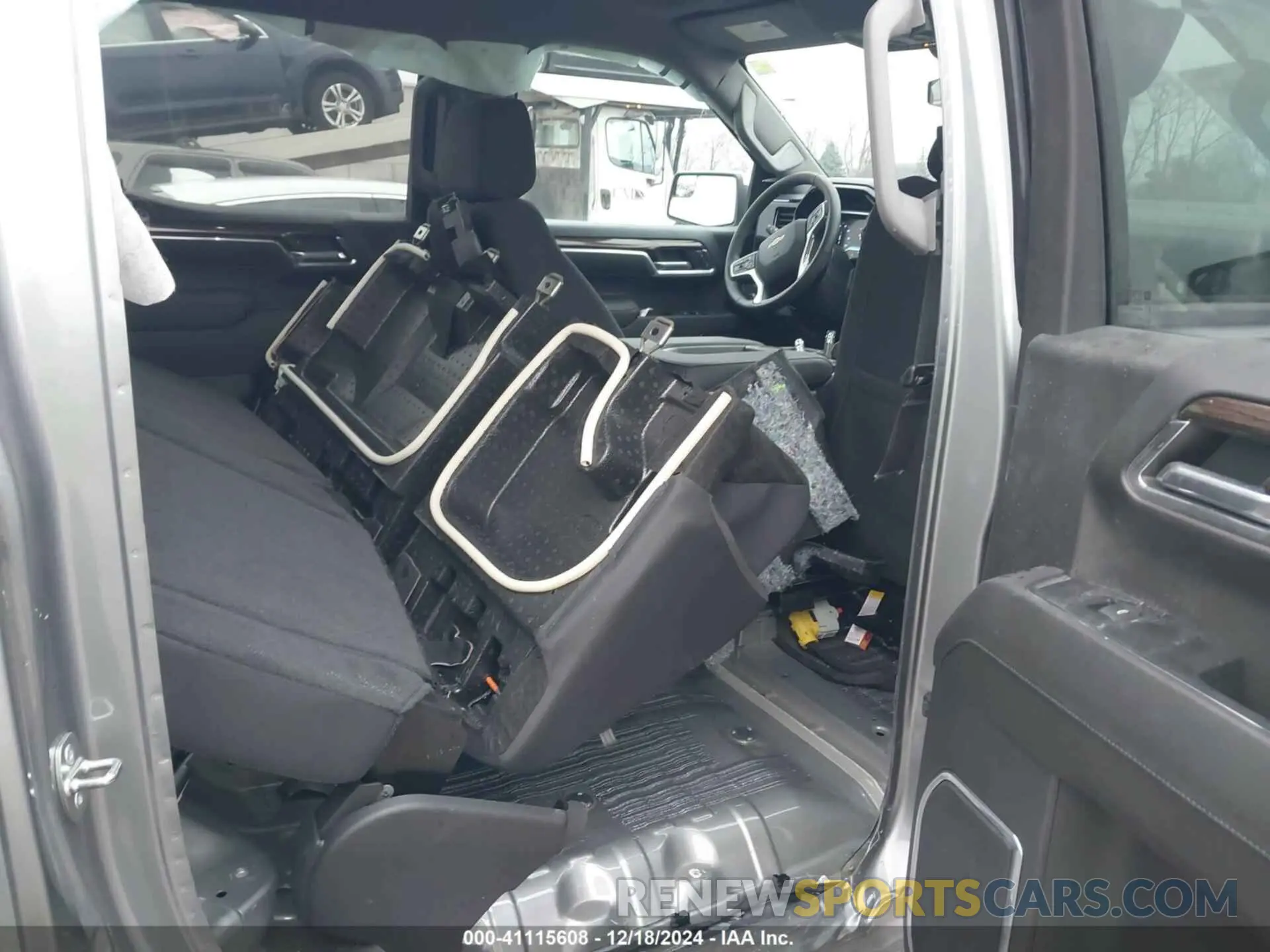 8 Фотография поврежденного автомобиля 1GCPDKEK6PZ181359 CHEVROLET SILVERADO 1500 2023